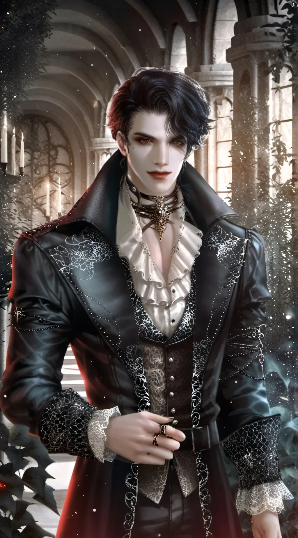 ai character: Alaric Desmond background