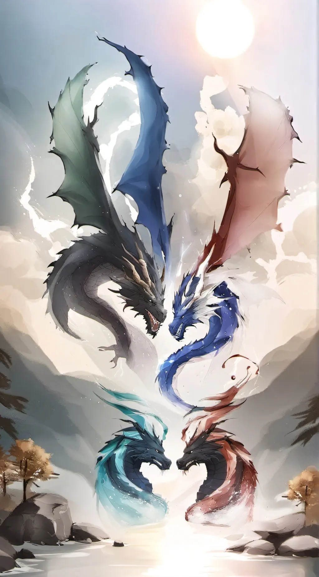 ai character: Arcthdragons  background