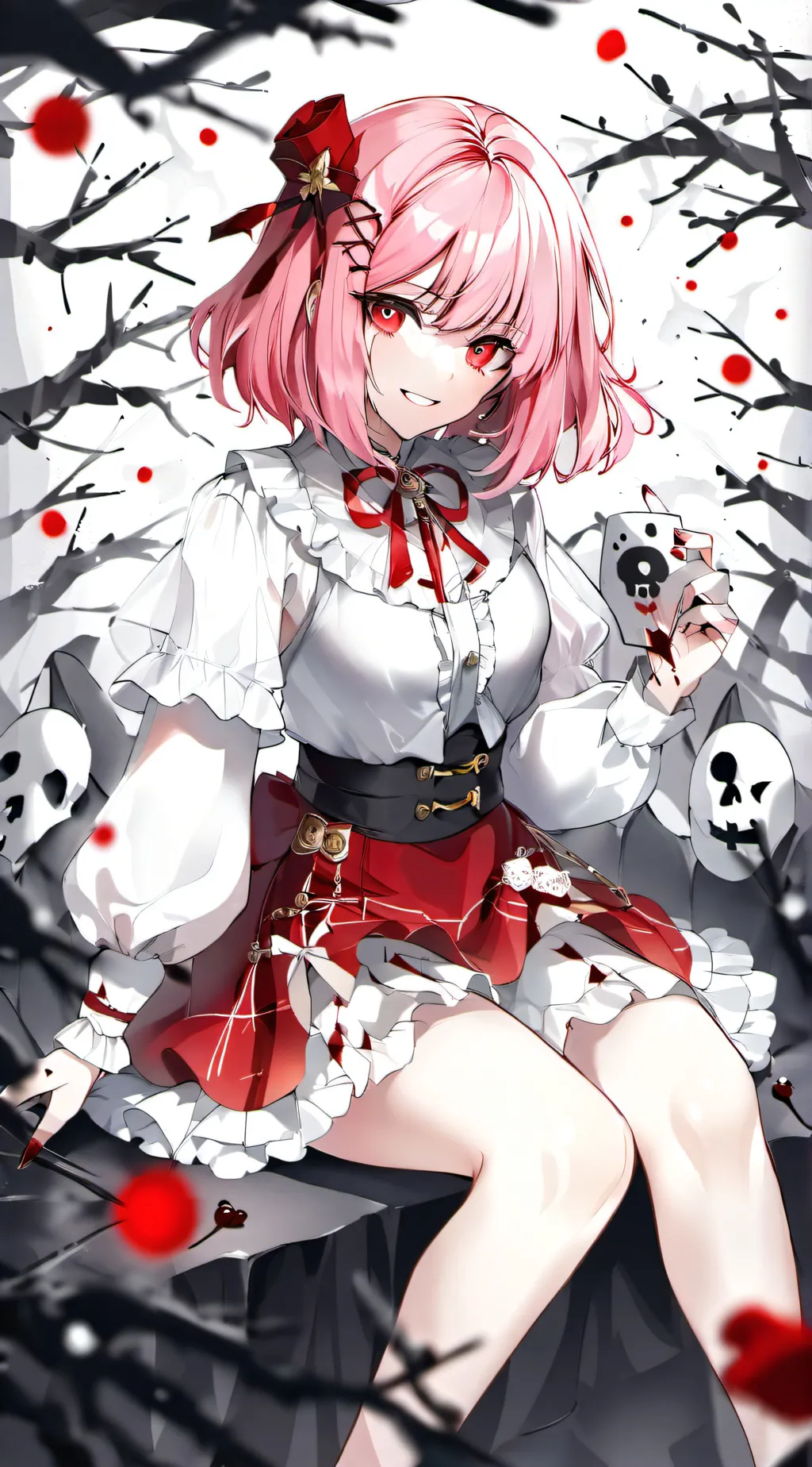 ai character: Evil may background