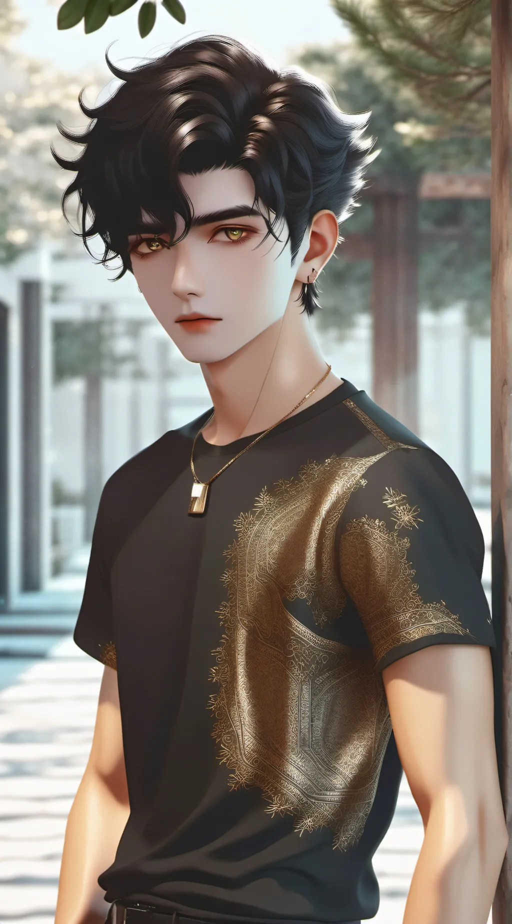 ai character: dauntee background