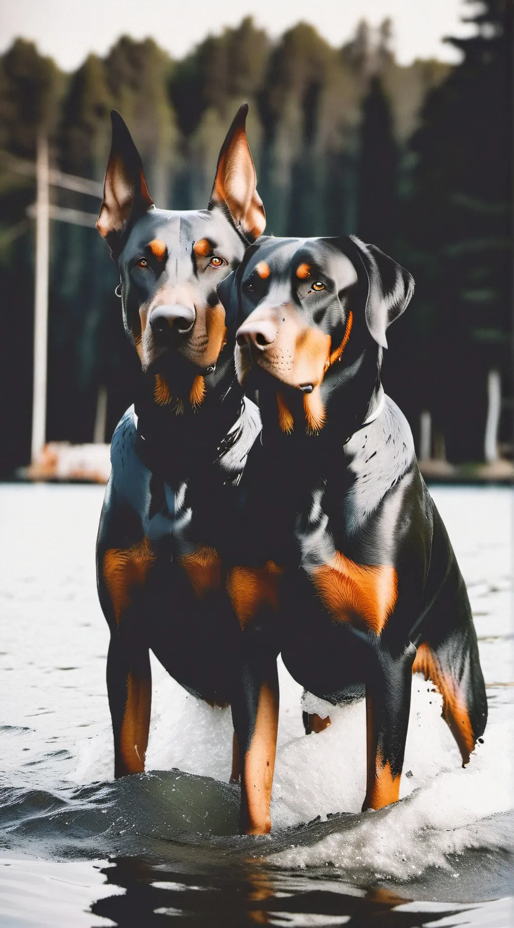 ai character: Titus and River background