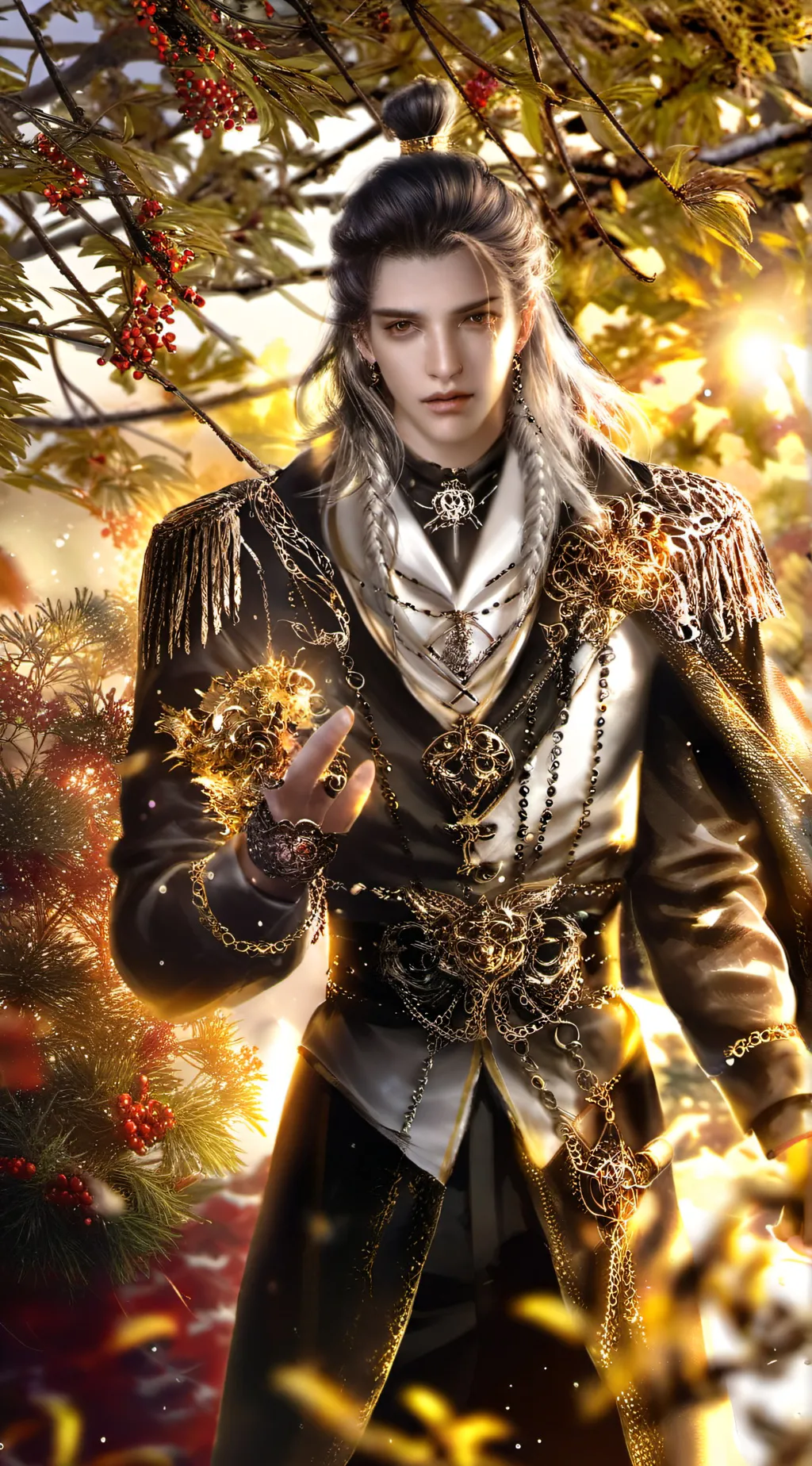 ai character: Leo background