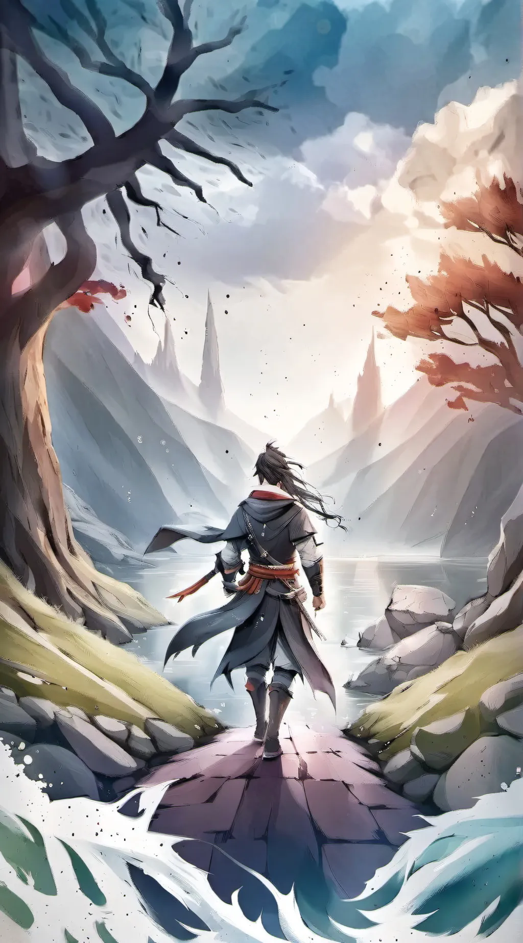 ai character: maze runner background