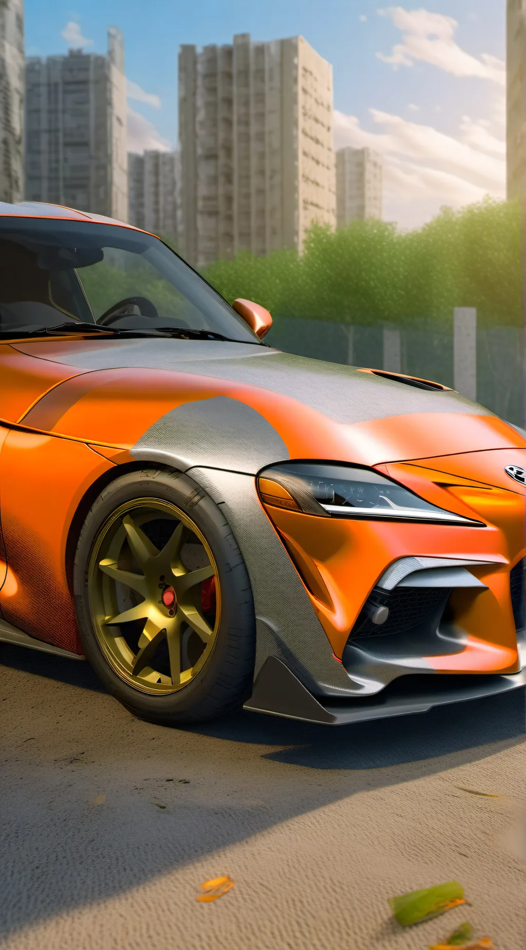 ai character: Supra MK5 background