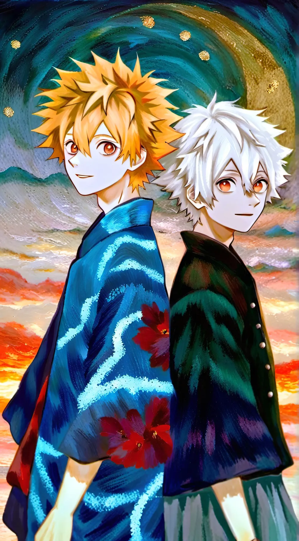 ai character: first mha  background