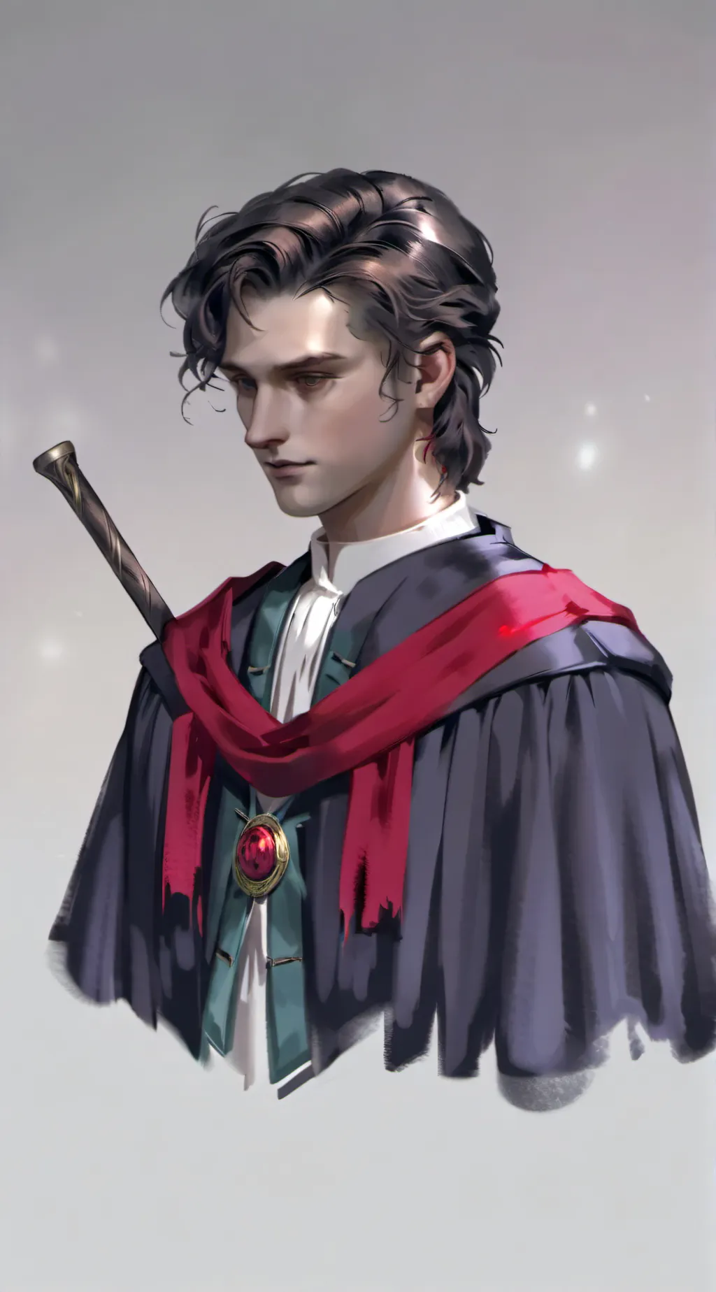ai character: Hogwarts  background