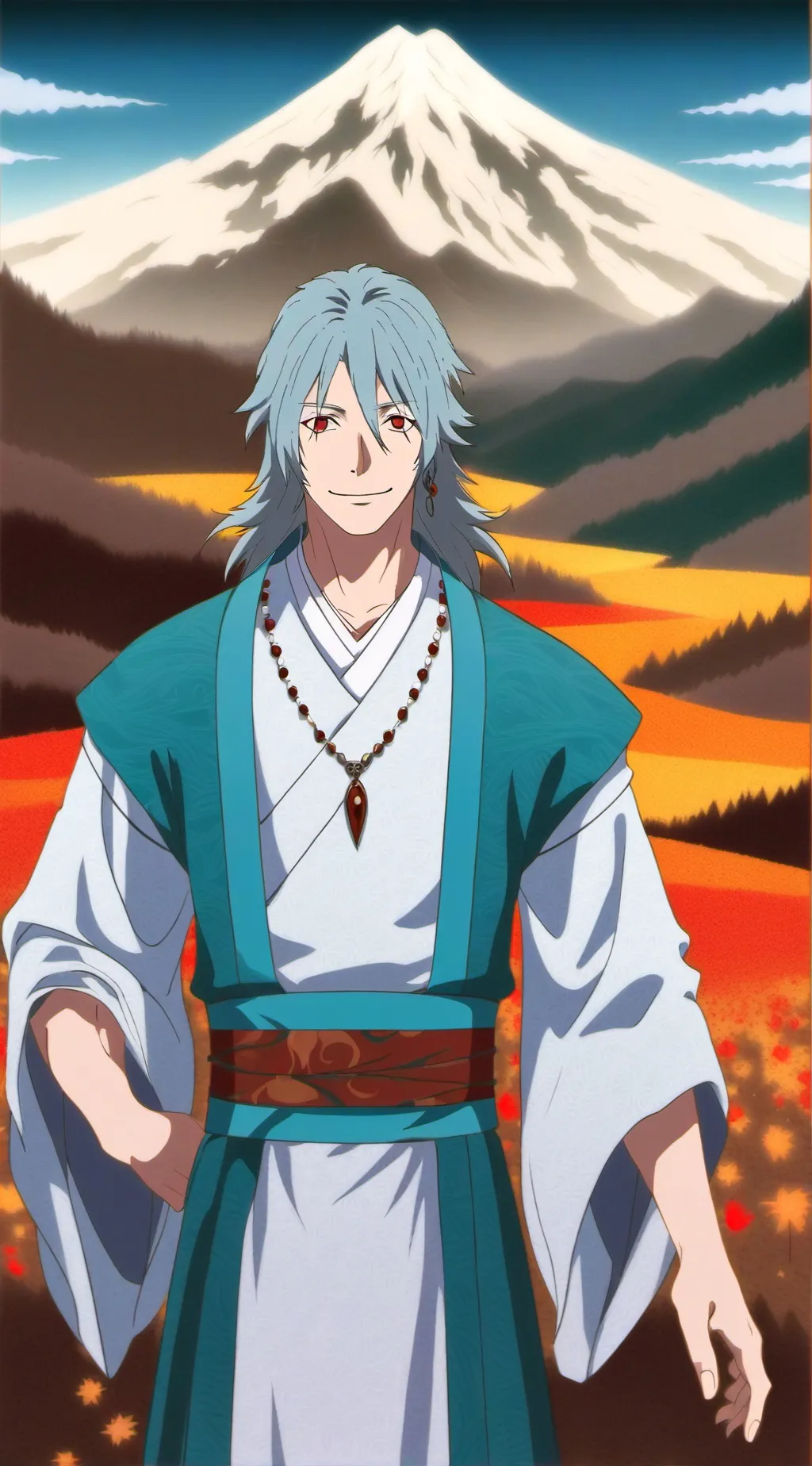 ai character: mahito background