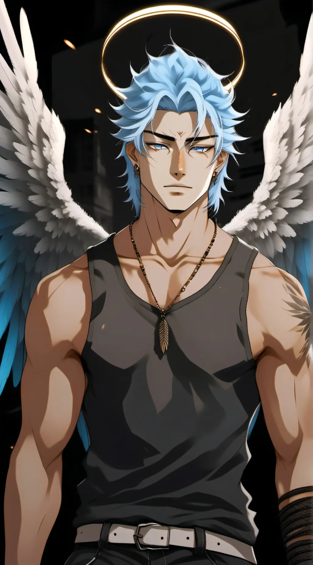 ai character: Asher  background