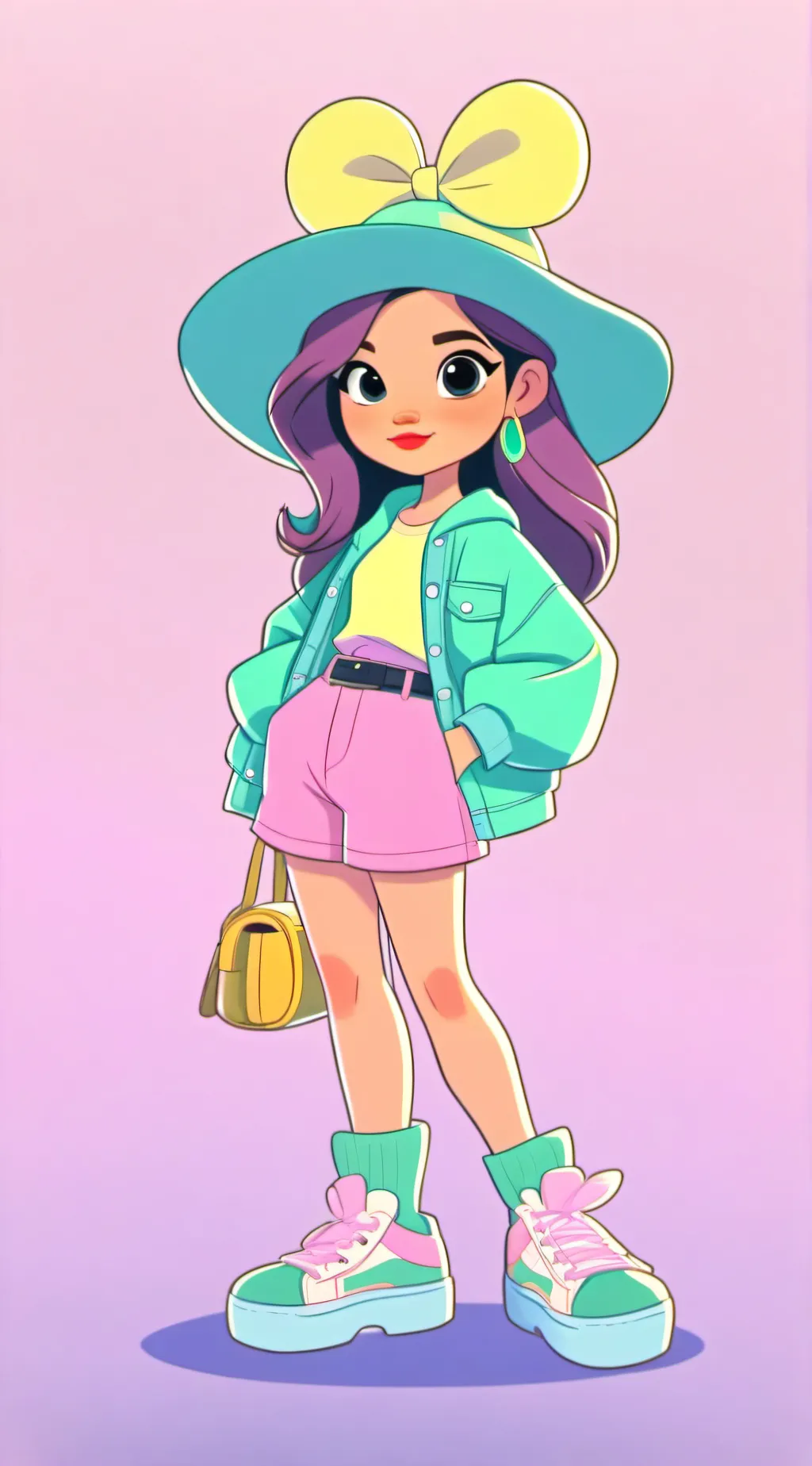 ai character: my bestie background