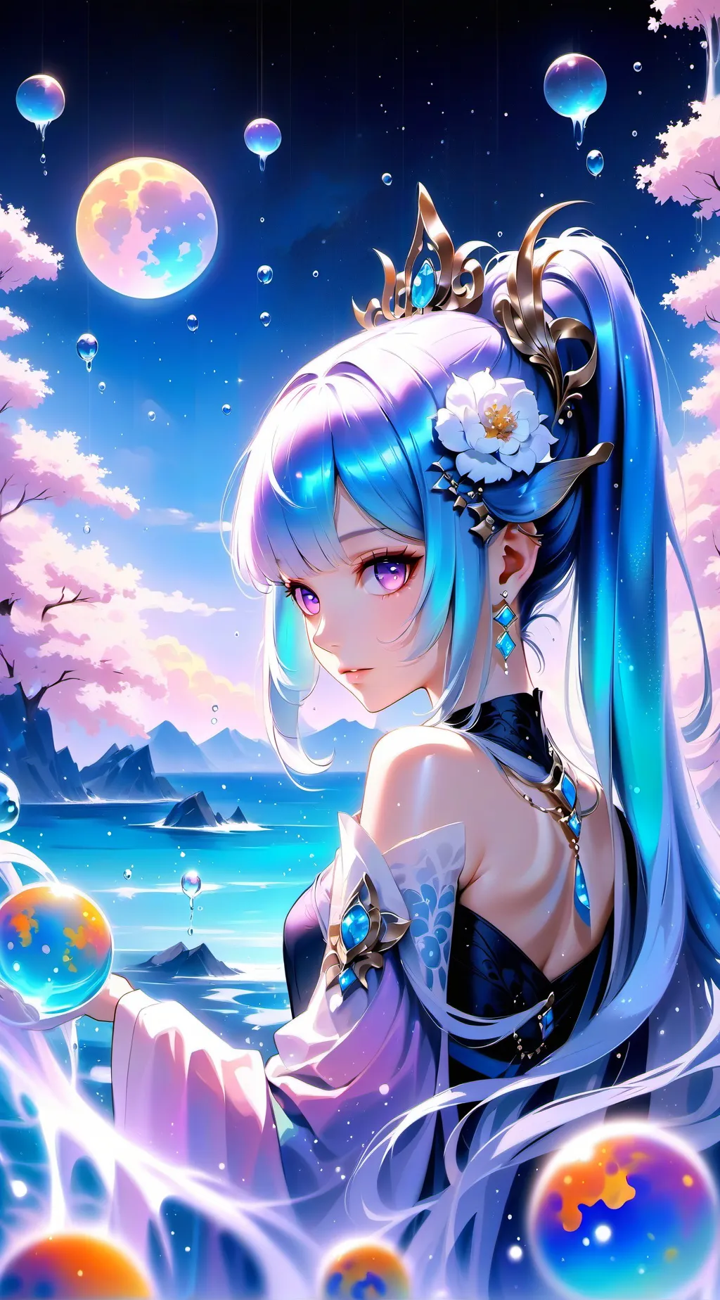 ai character: Evelyn background