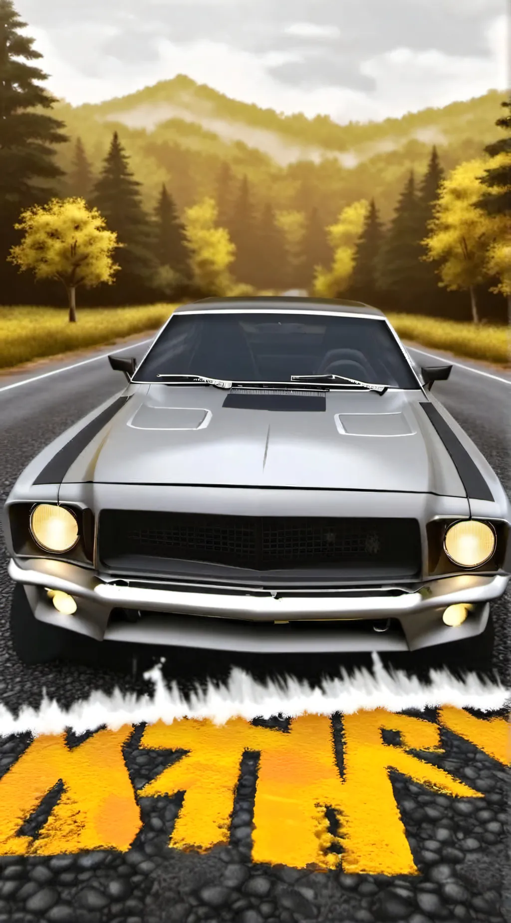 ai character: KREW road trip background