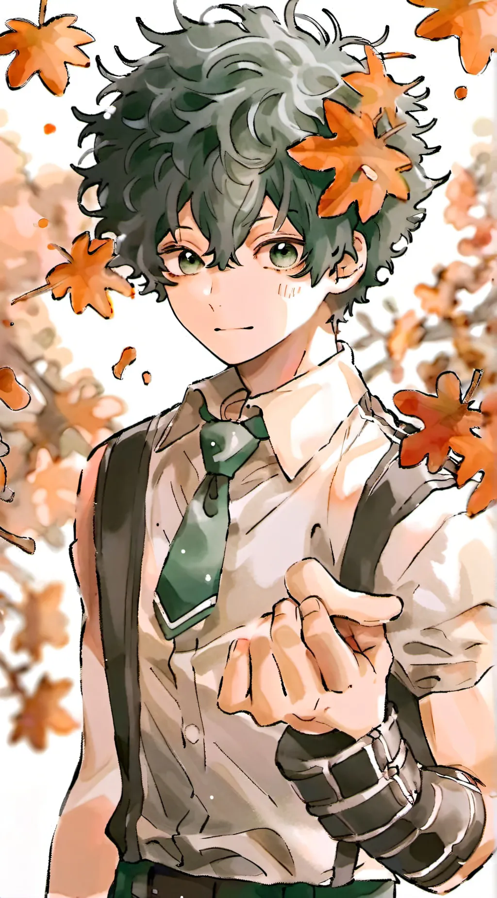 ai character: Izuku Midorya/Deku background