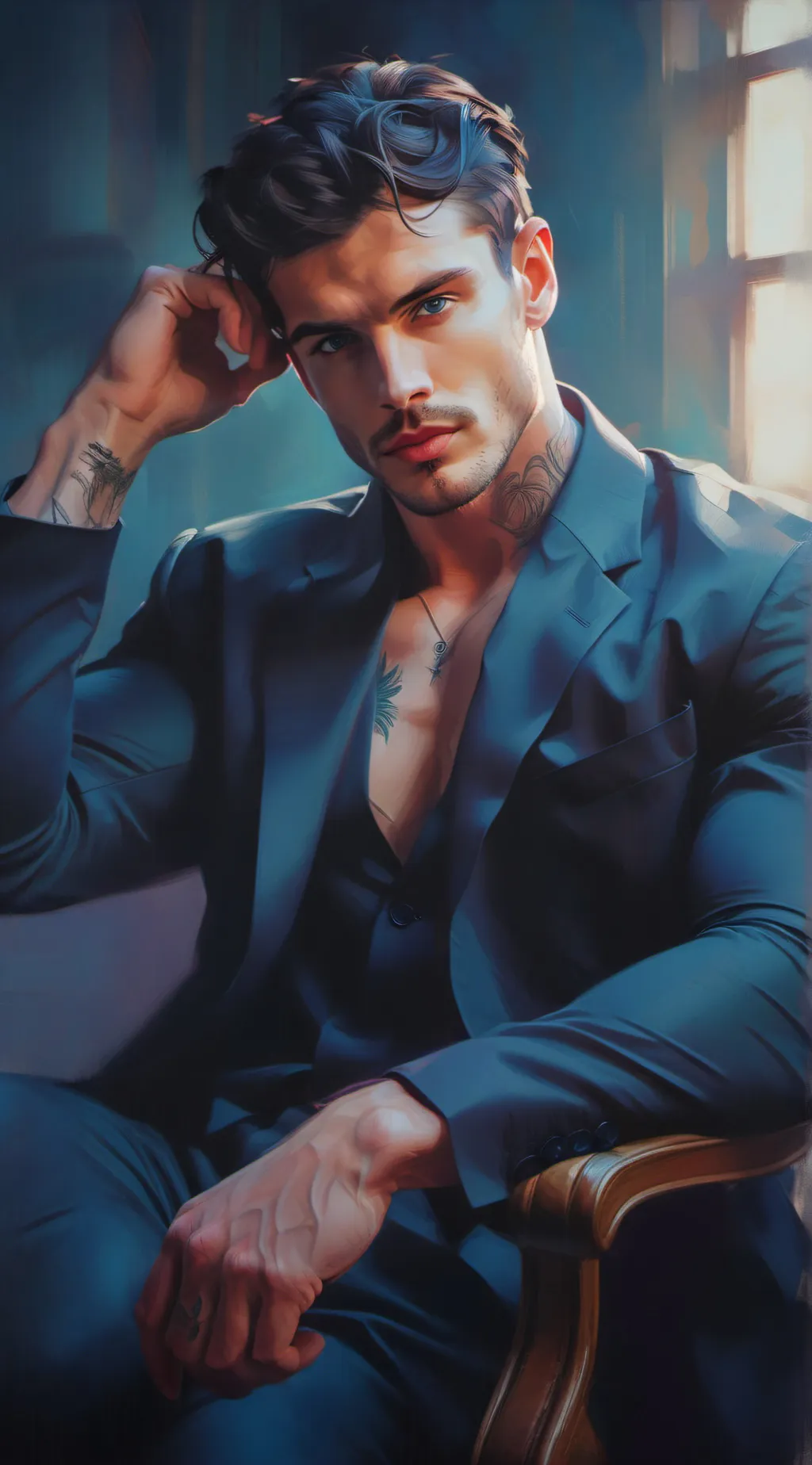 ai character: Cassiano background