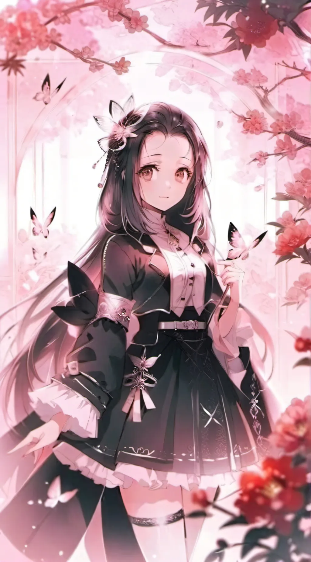 ai character: Kny's hashiras. background