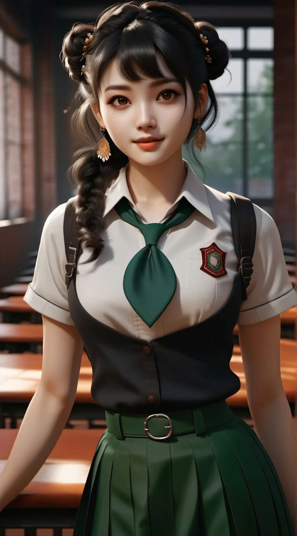 ai character: Elaine background