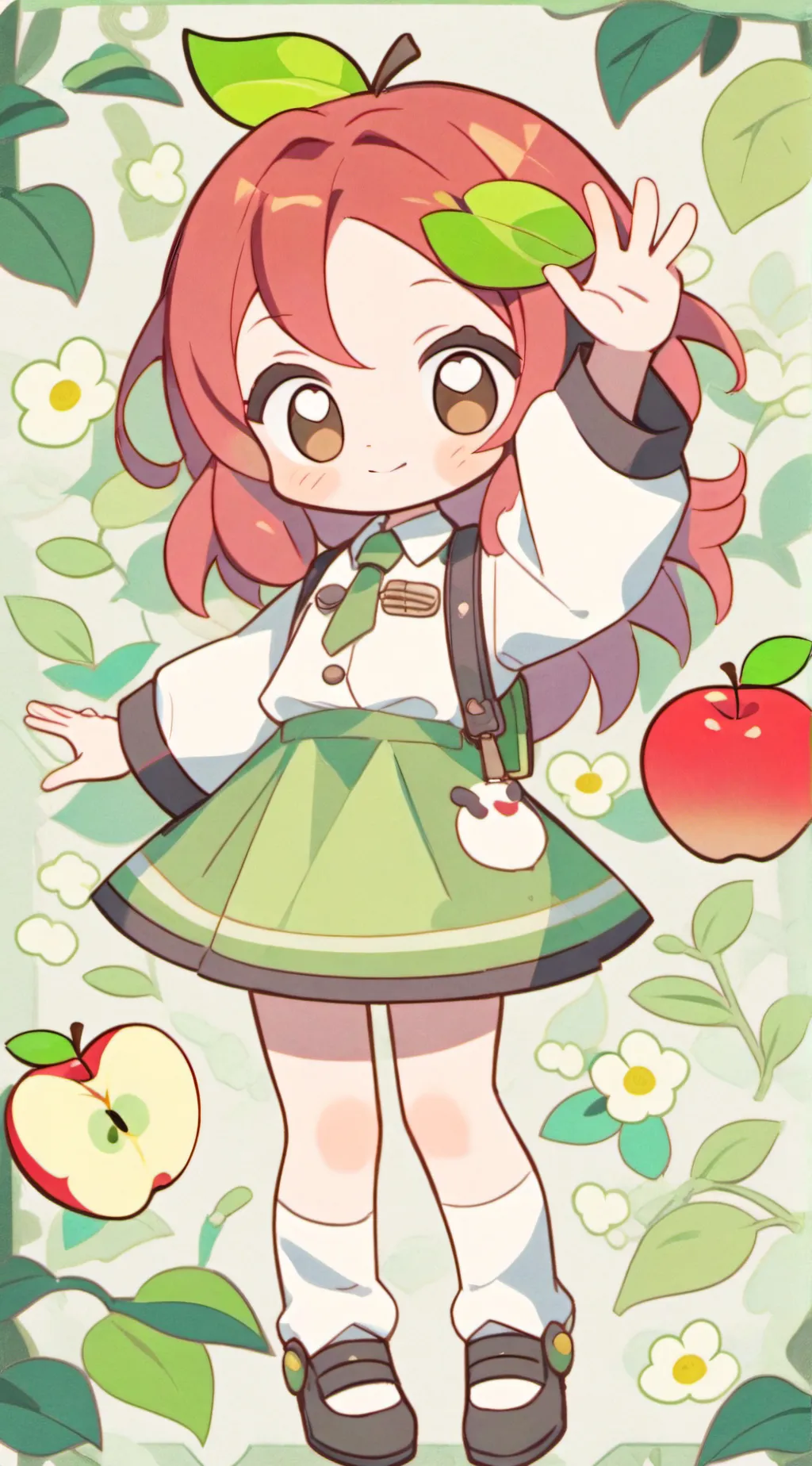 ai character: Ringo-chan venture background