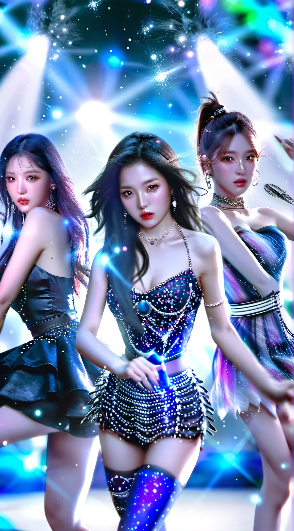 ai character: BLACKPINK background