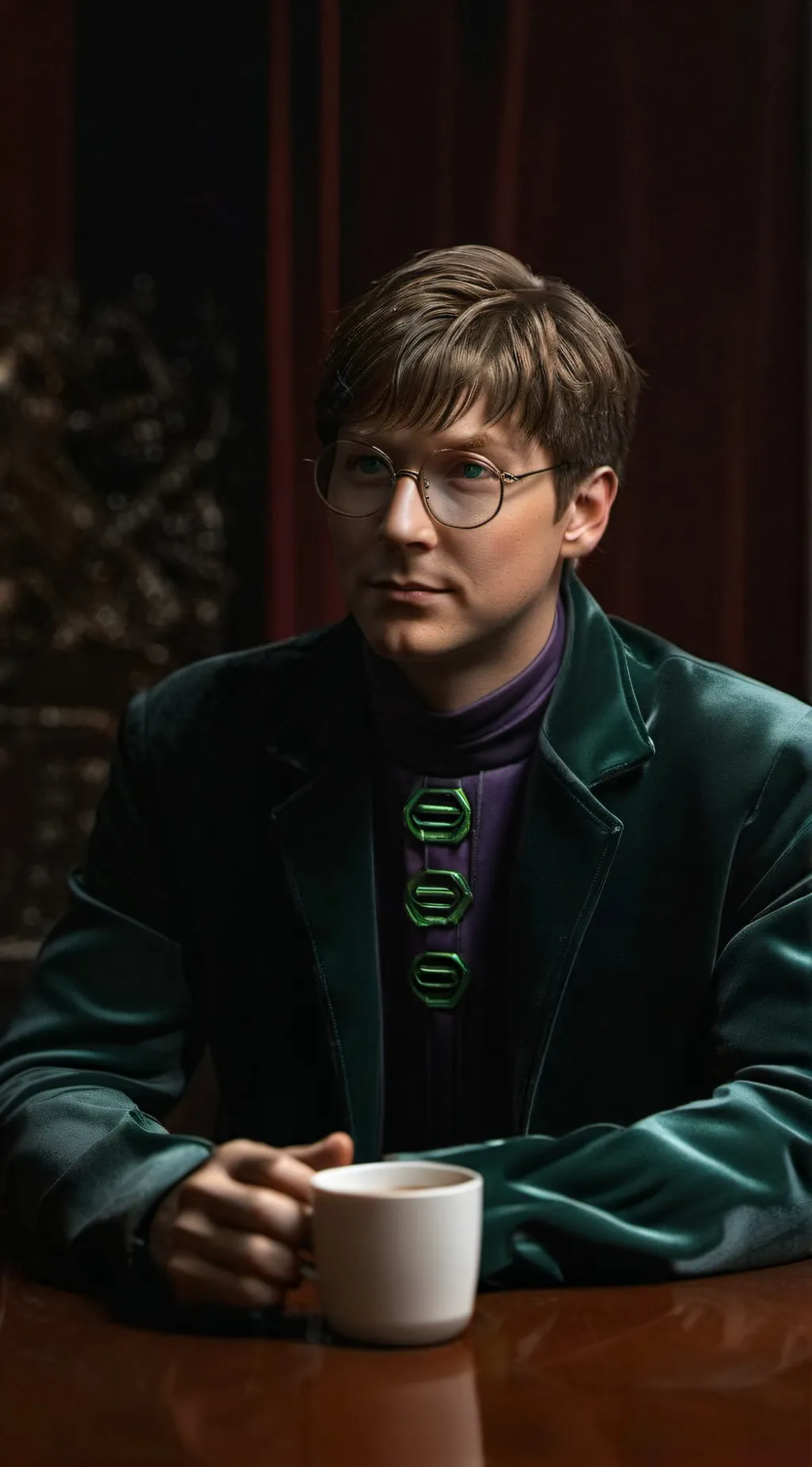 ai character: The Riddler background