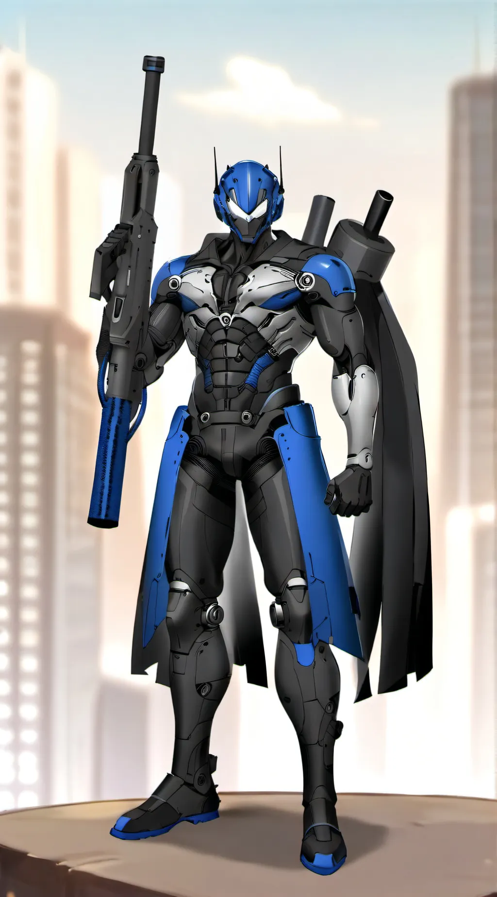 ai character: RenFive background