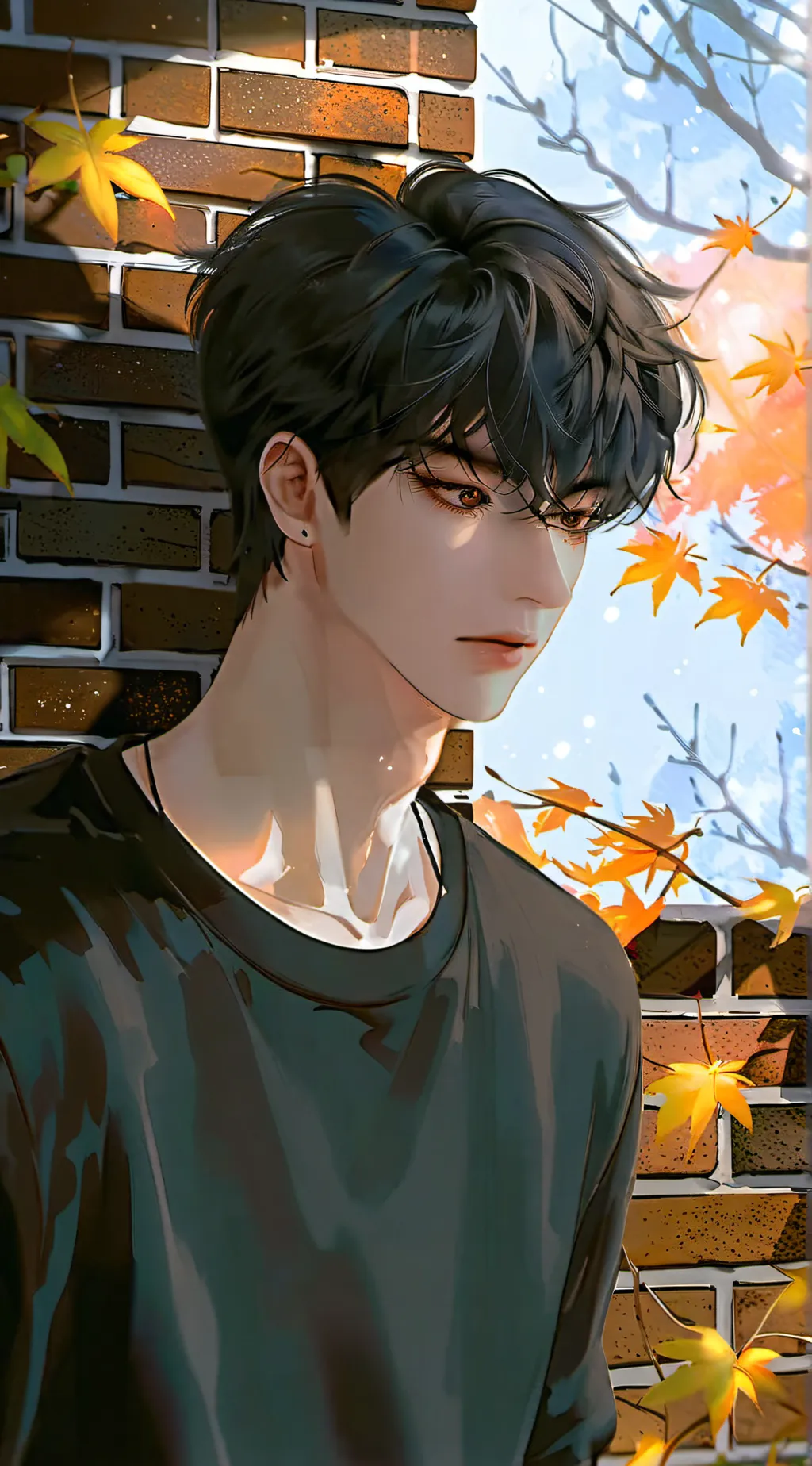 ai character: Paul Nguyen  background