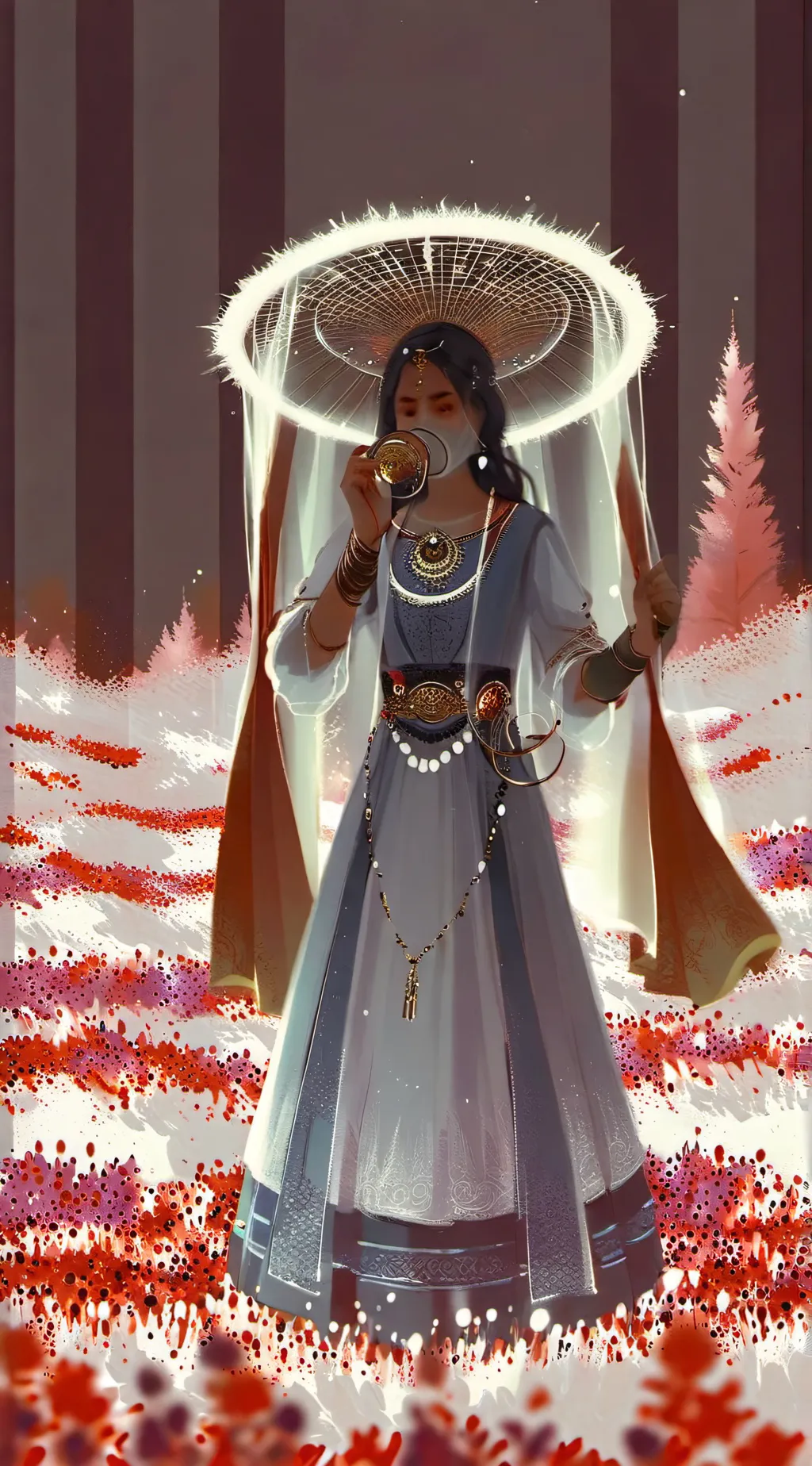 ai character: El amor proibido  background