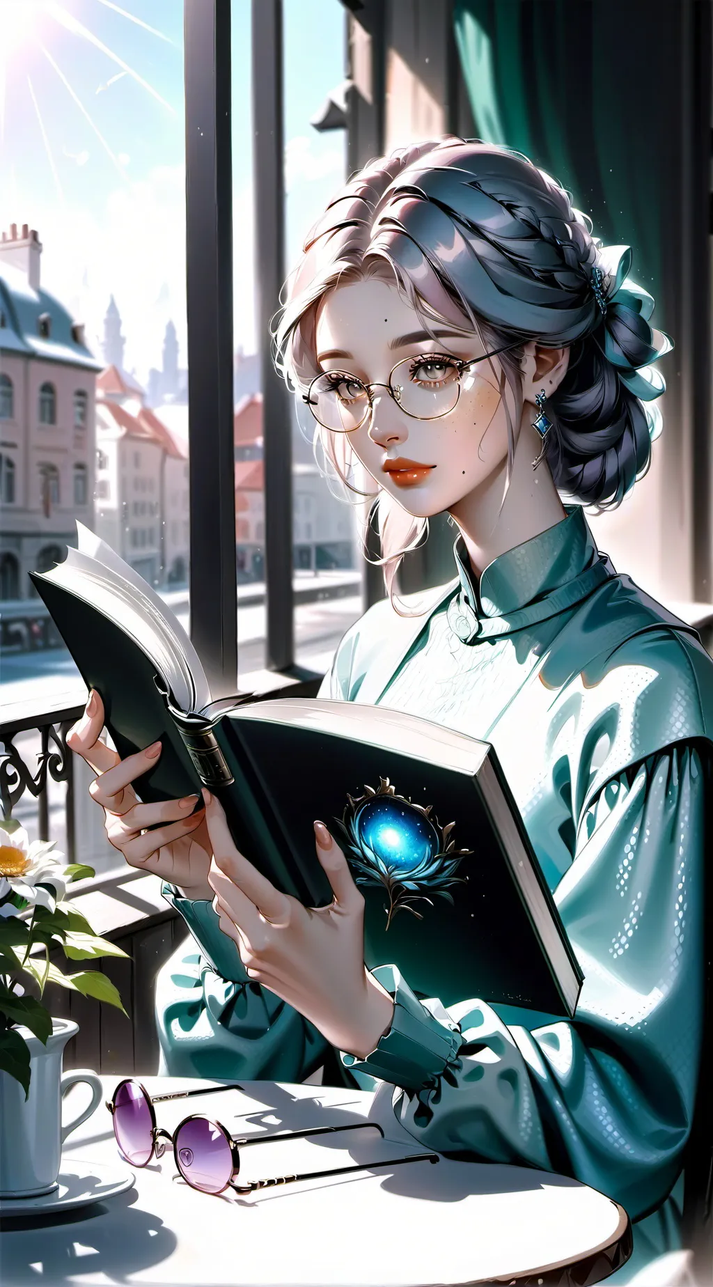 ai character: Zuri White background