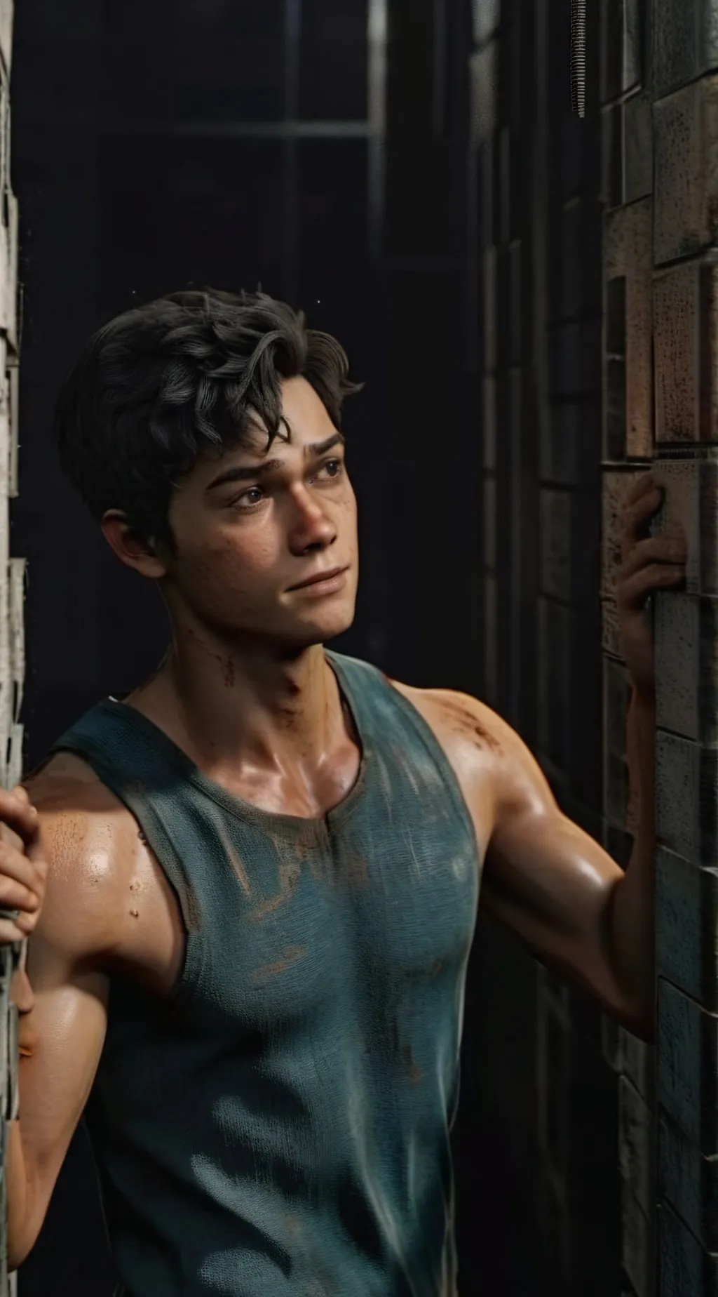 ai character: Maze runner🏃‍♀️ background