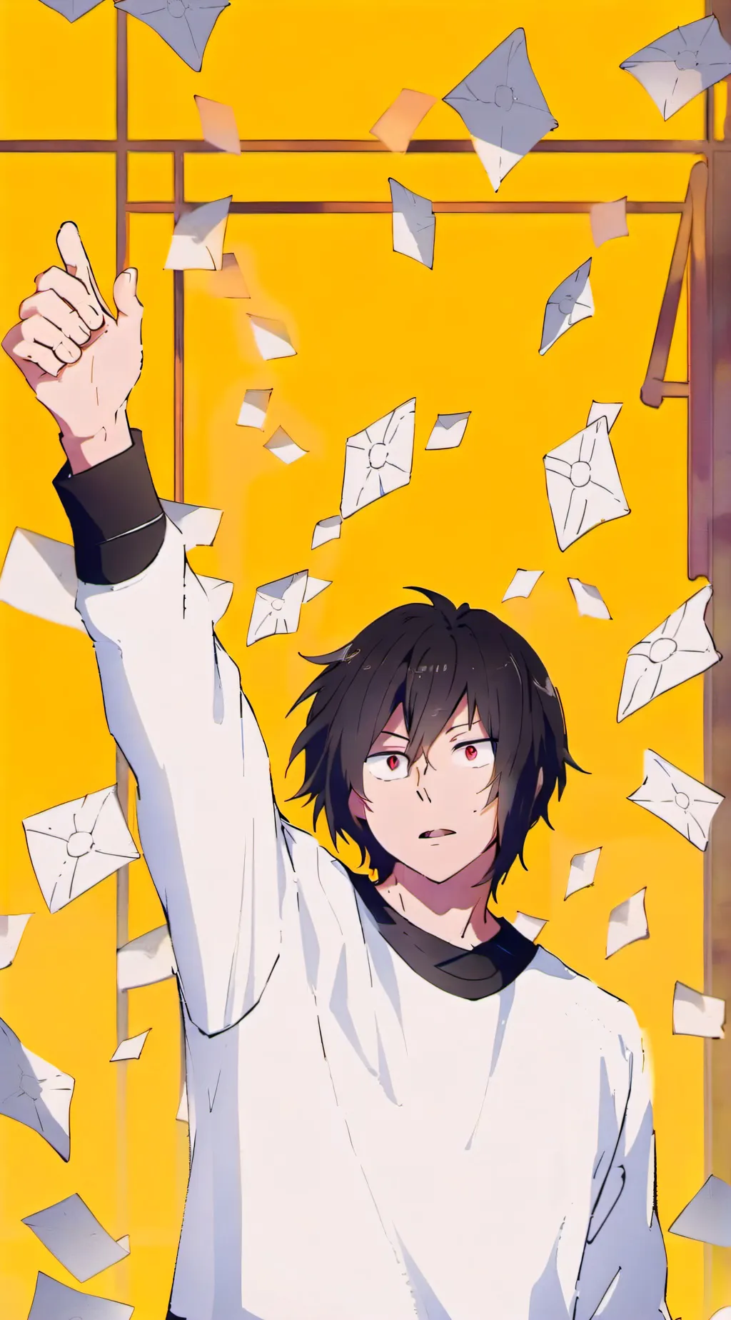 ai character: Eijiro Kirishima background