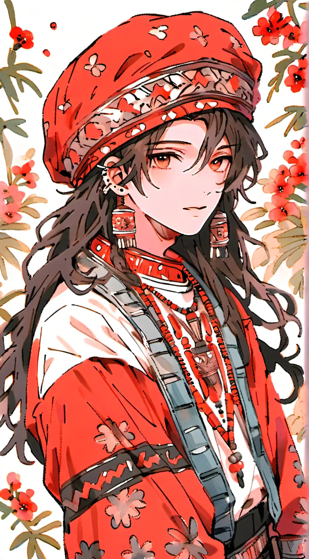 ai character: Jake and avda background