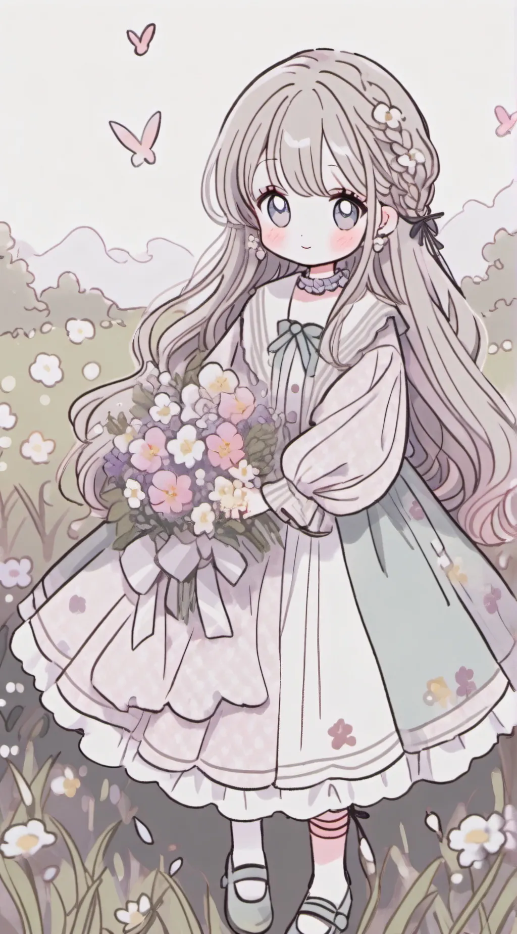 ai character: Aria background