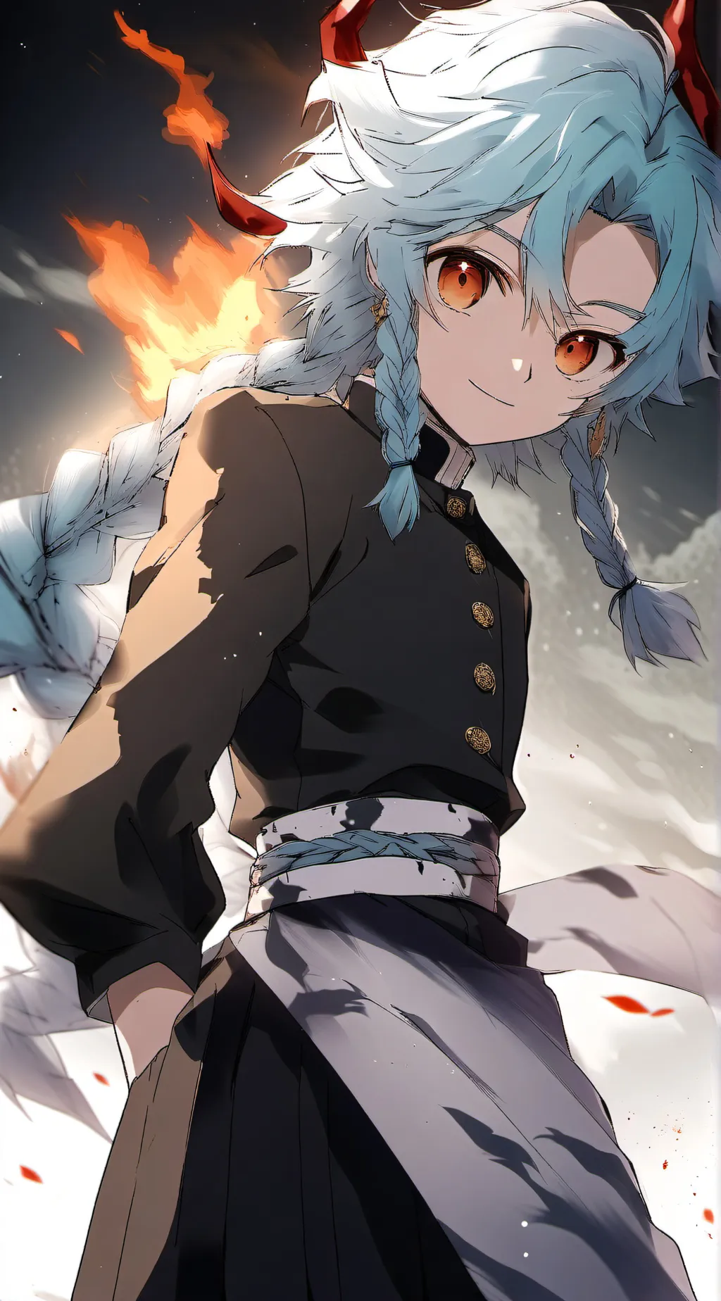 ai character: Yichén mihou  background