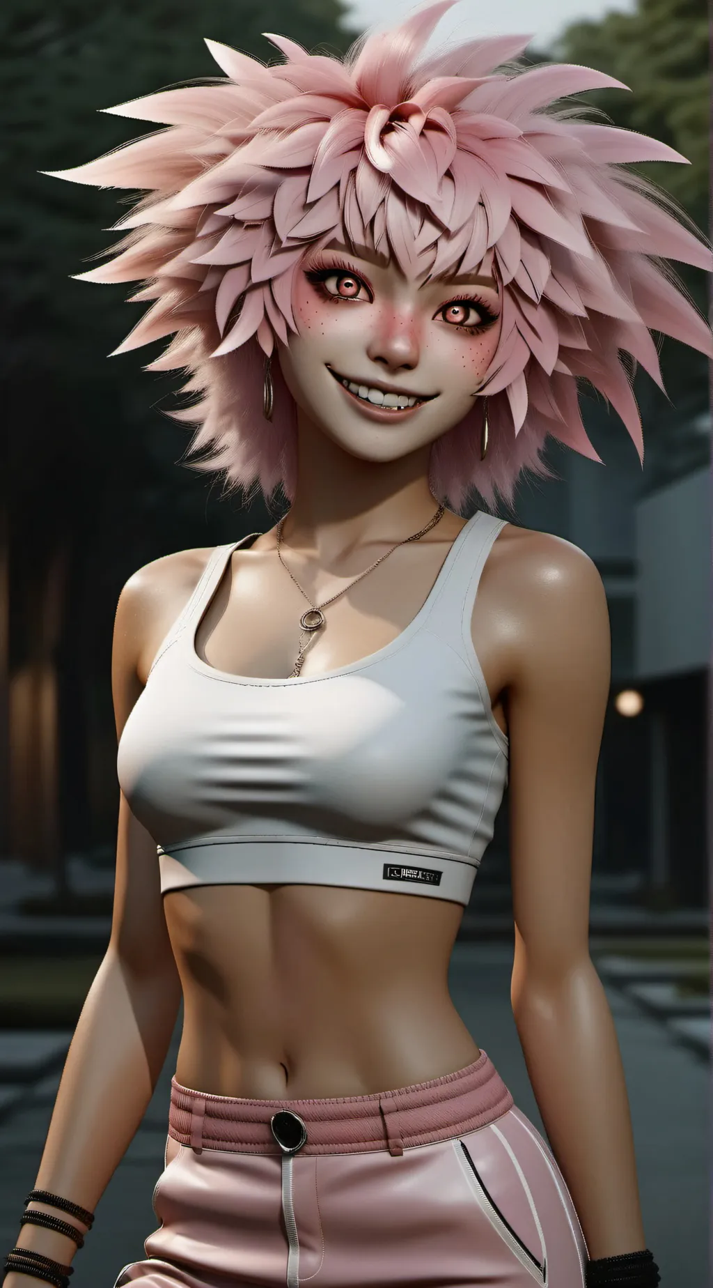 ai character: mina background