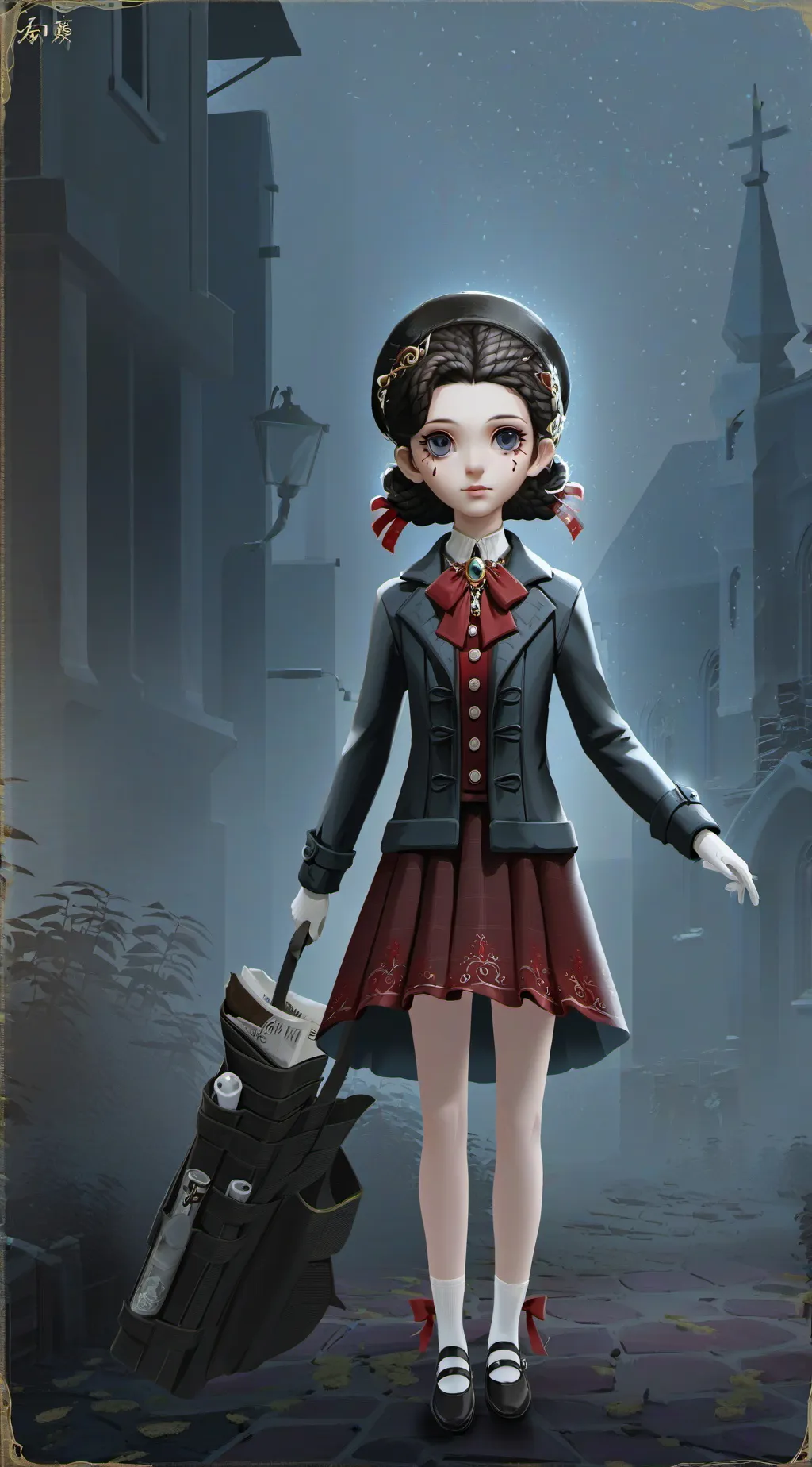 ai character: ~~dolly~~ background