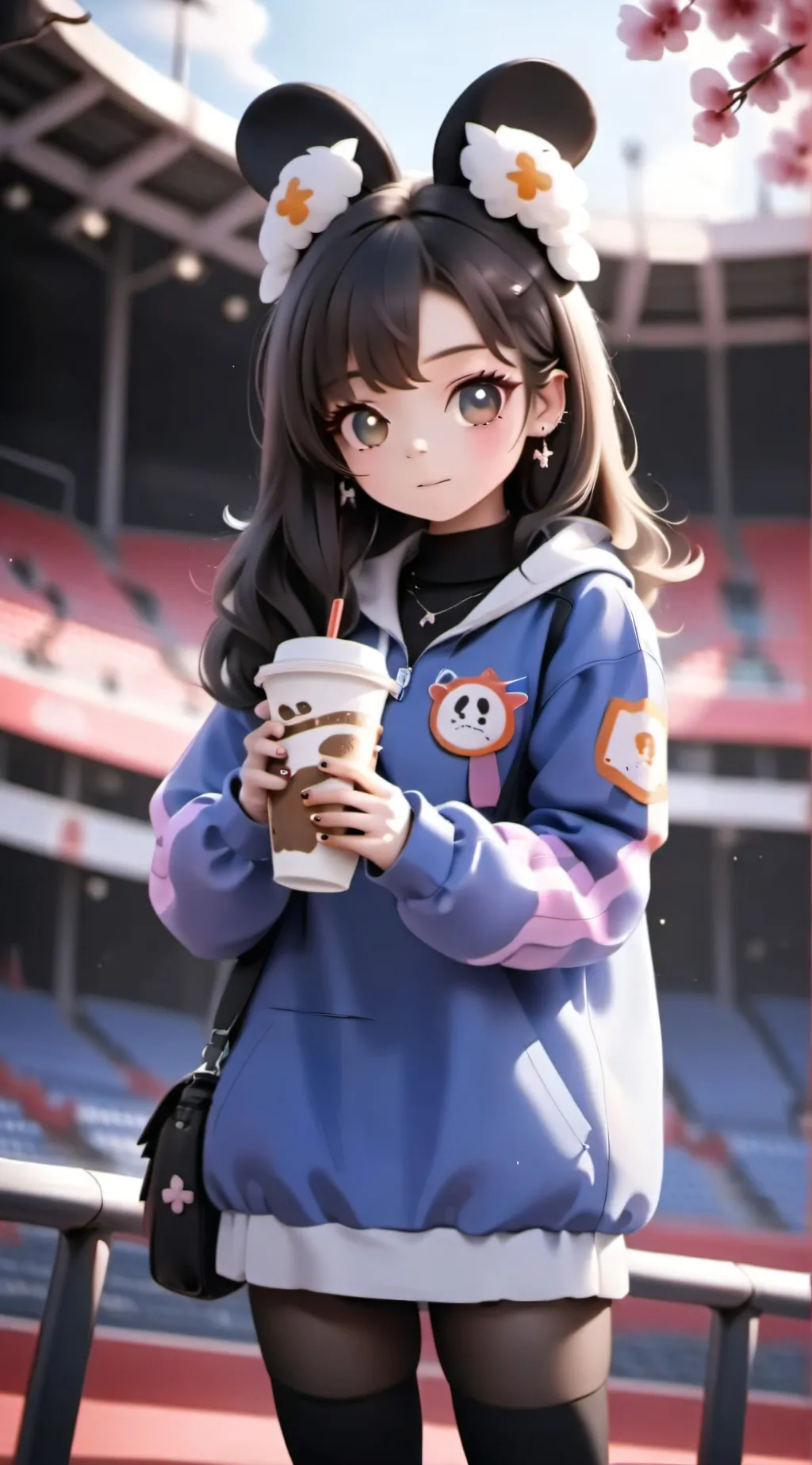 ai character: Serena background