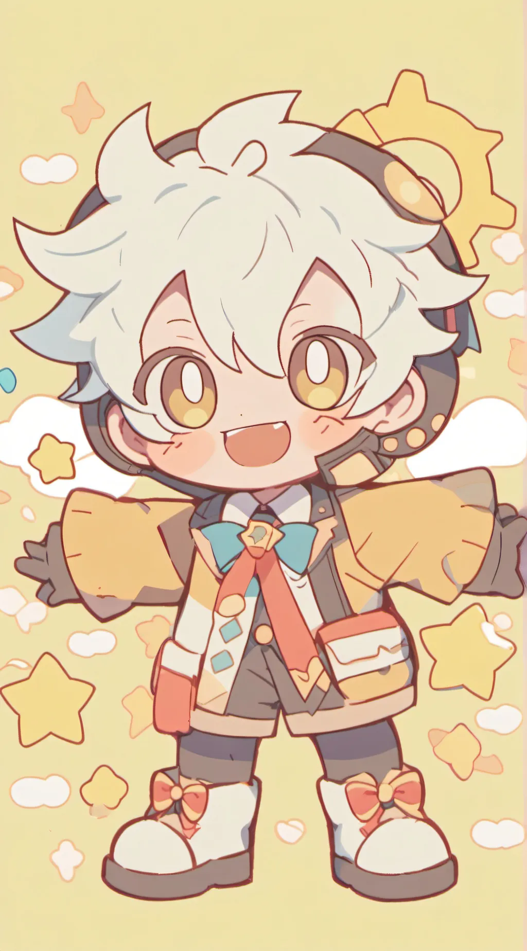 ai character: sundrop background