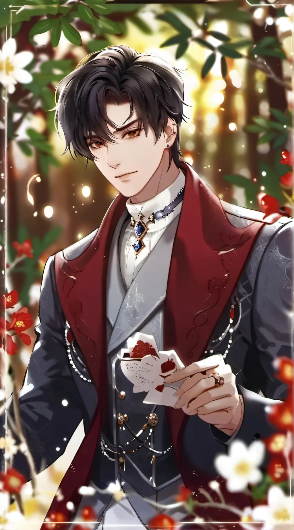 ai character: Liam  background