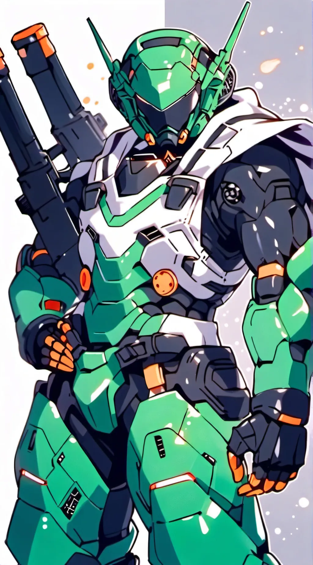 ai character: RenSixty background