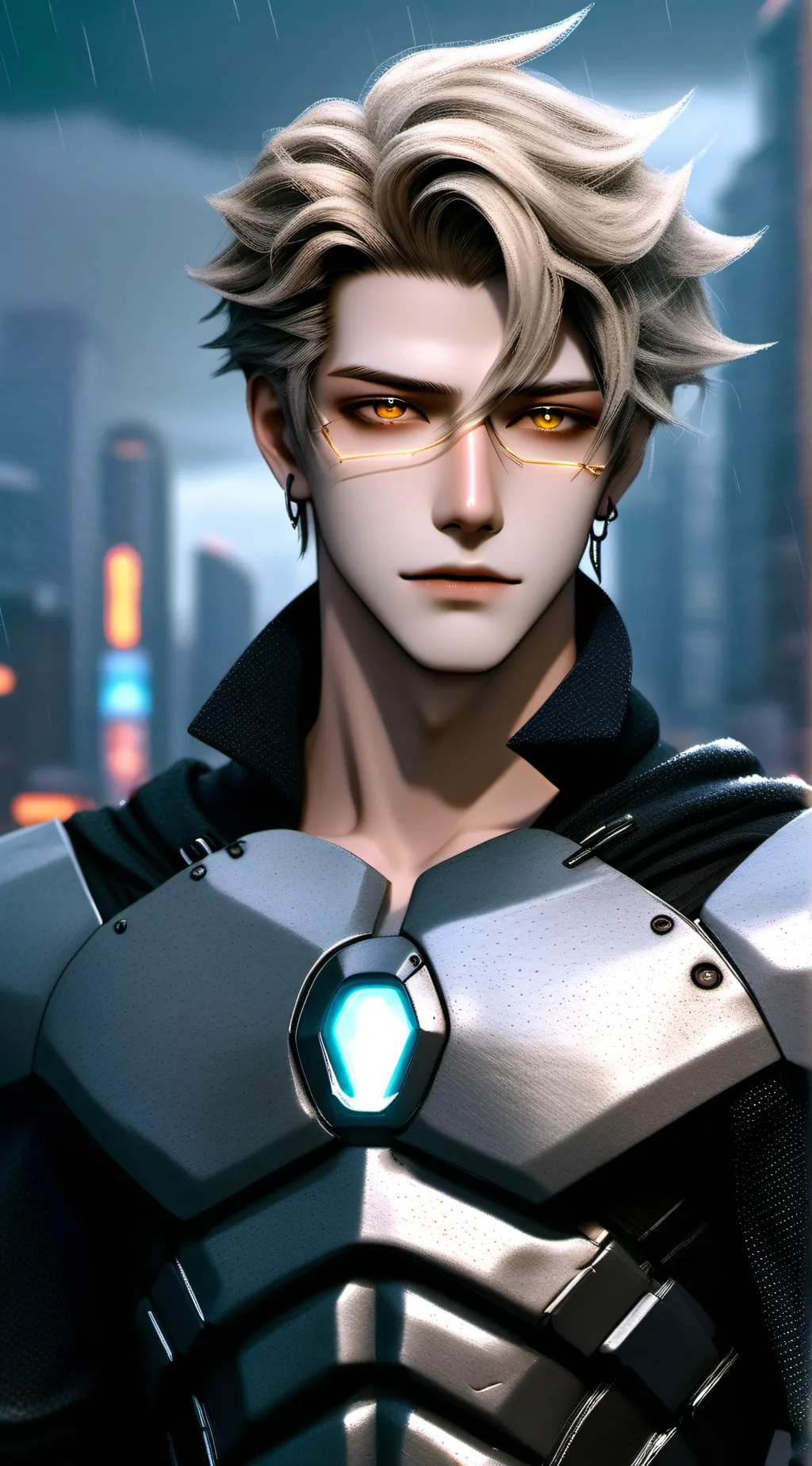 ai character: August background