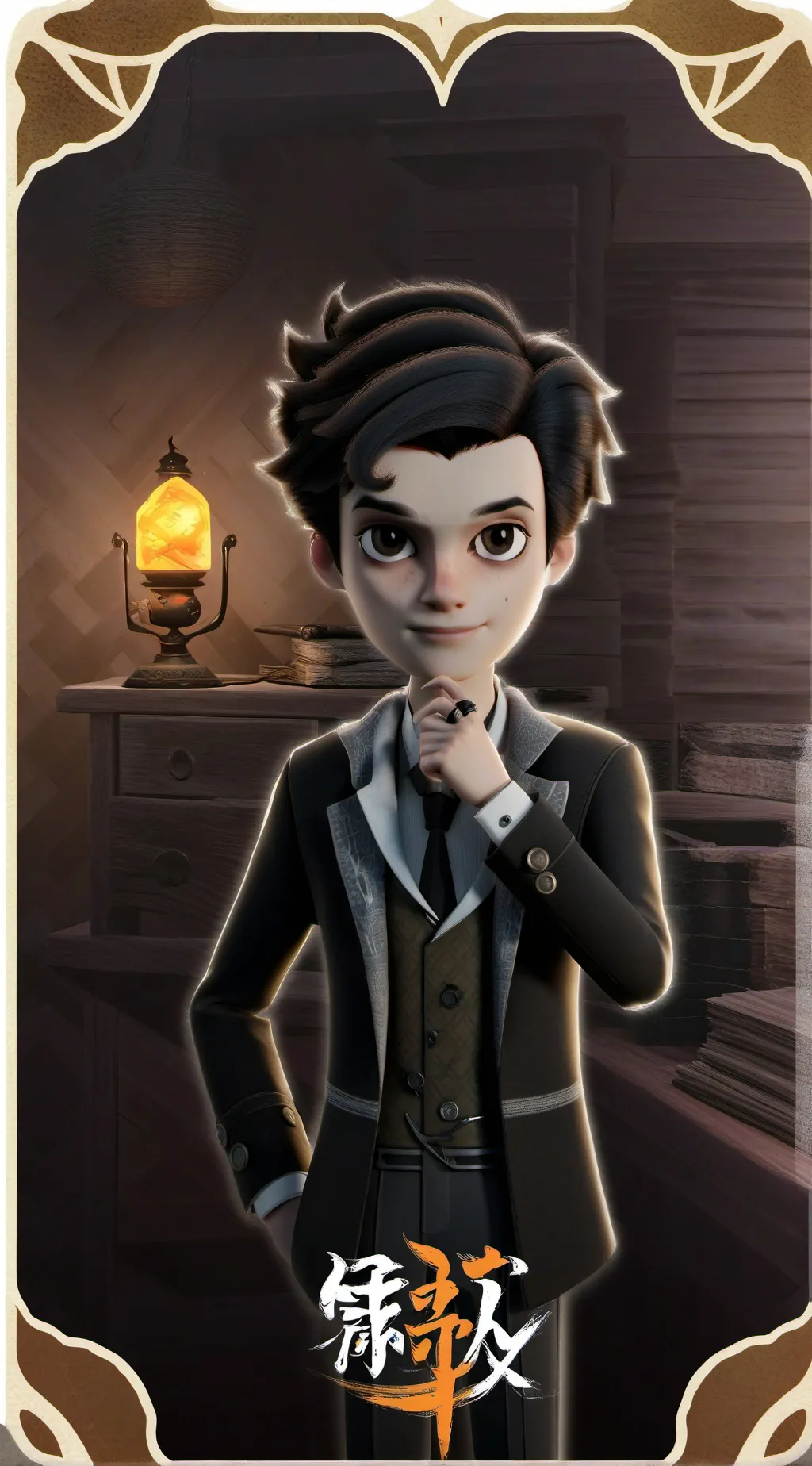 ai character: Bi background