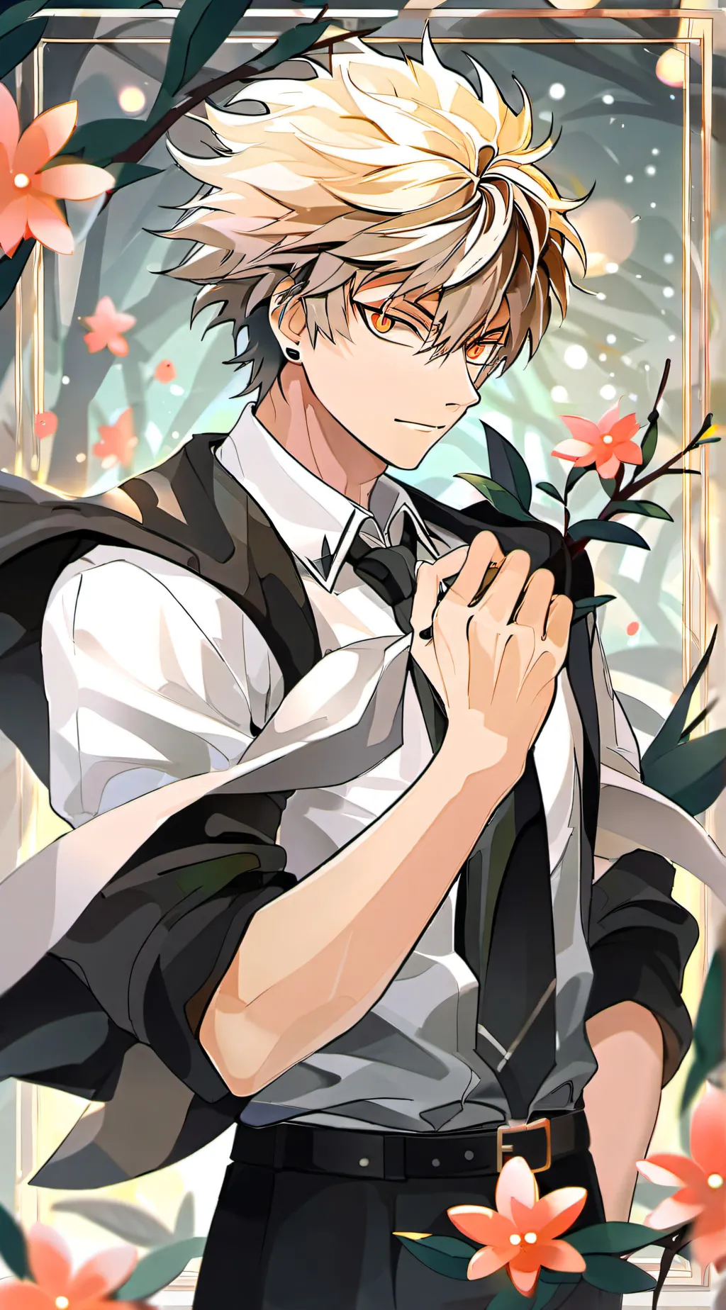 ai character: Demon slayer background