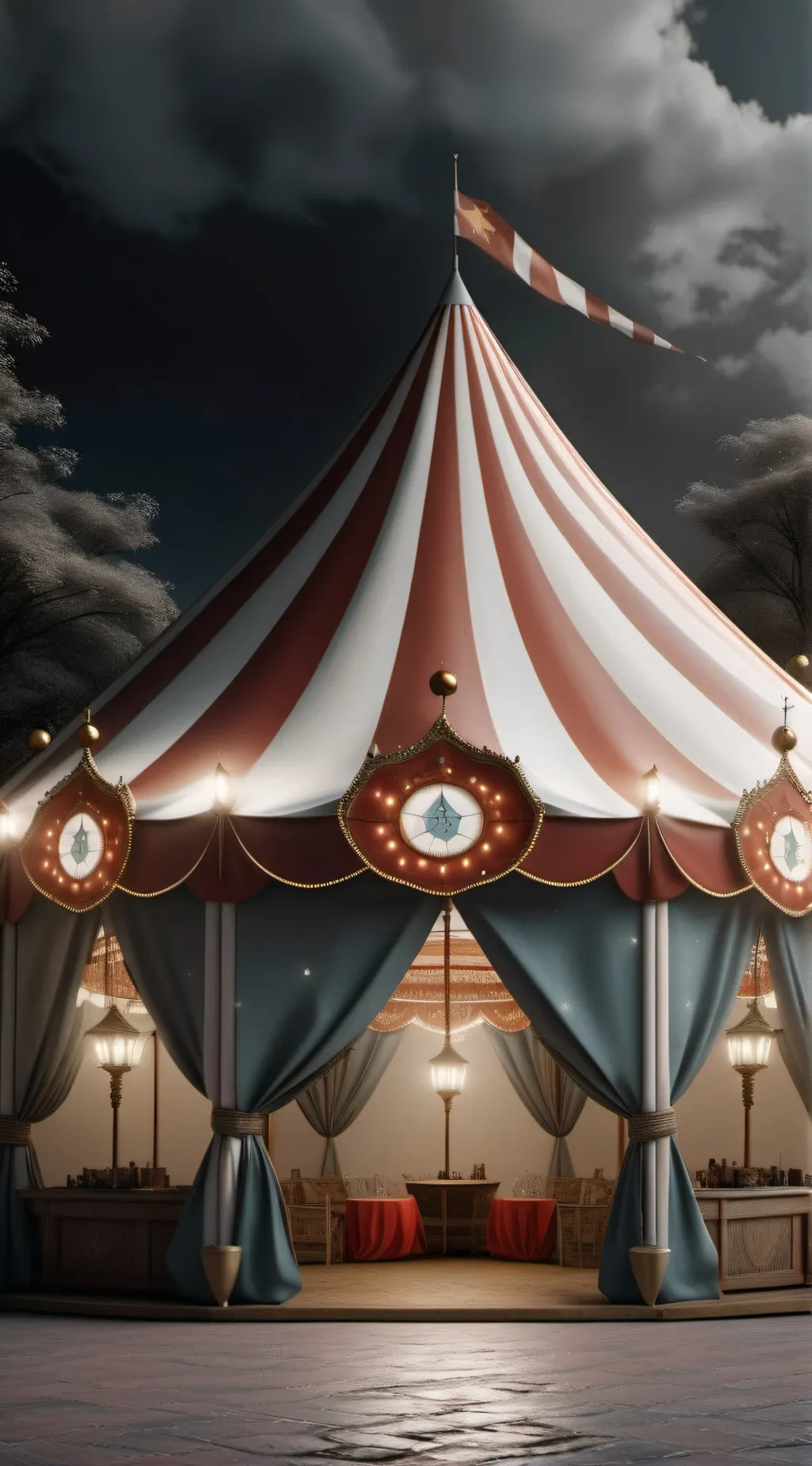 ai character: Mean tadc  background