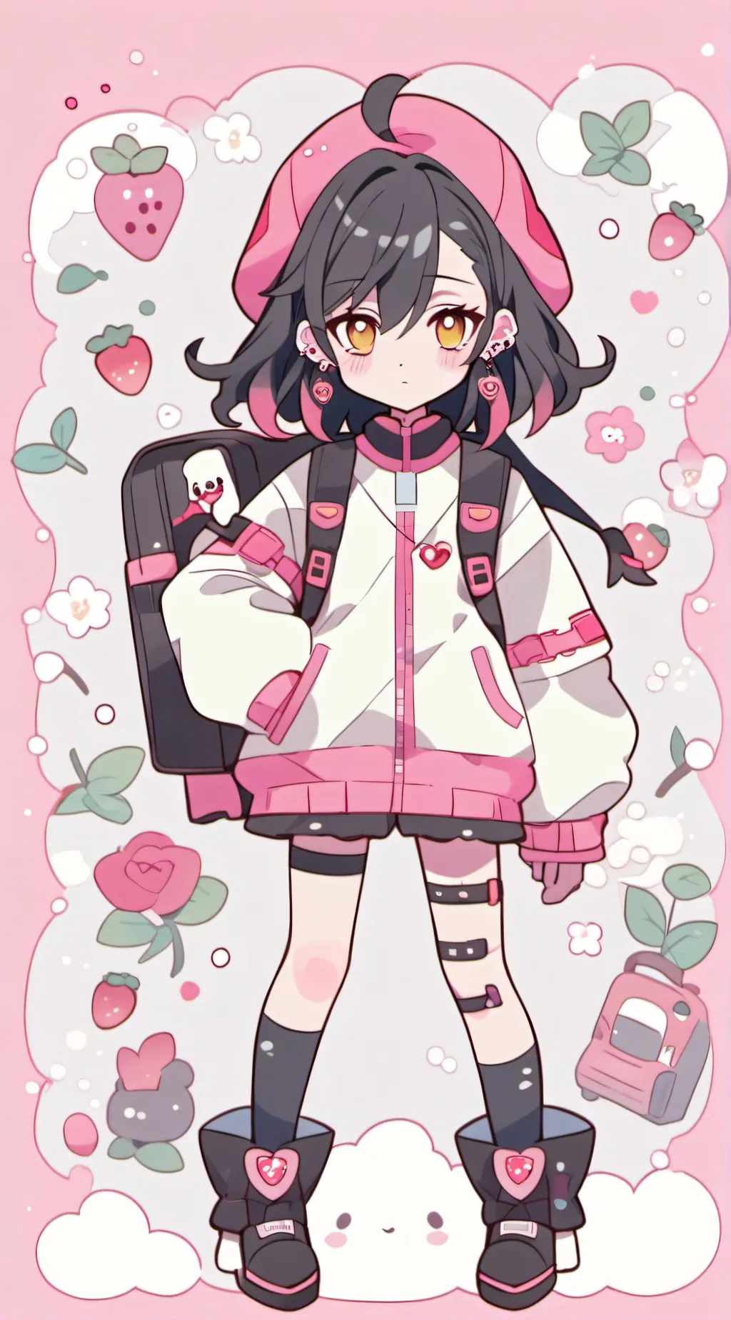 ai character: Kai background