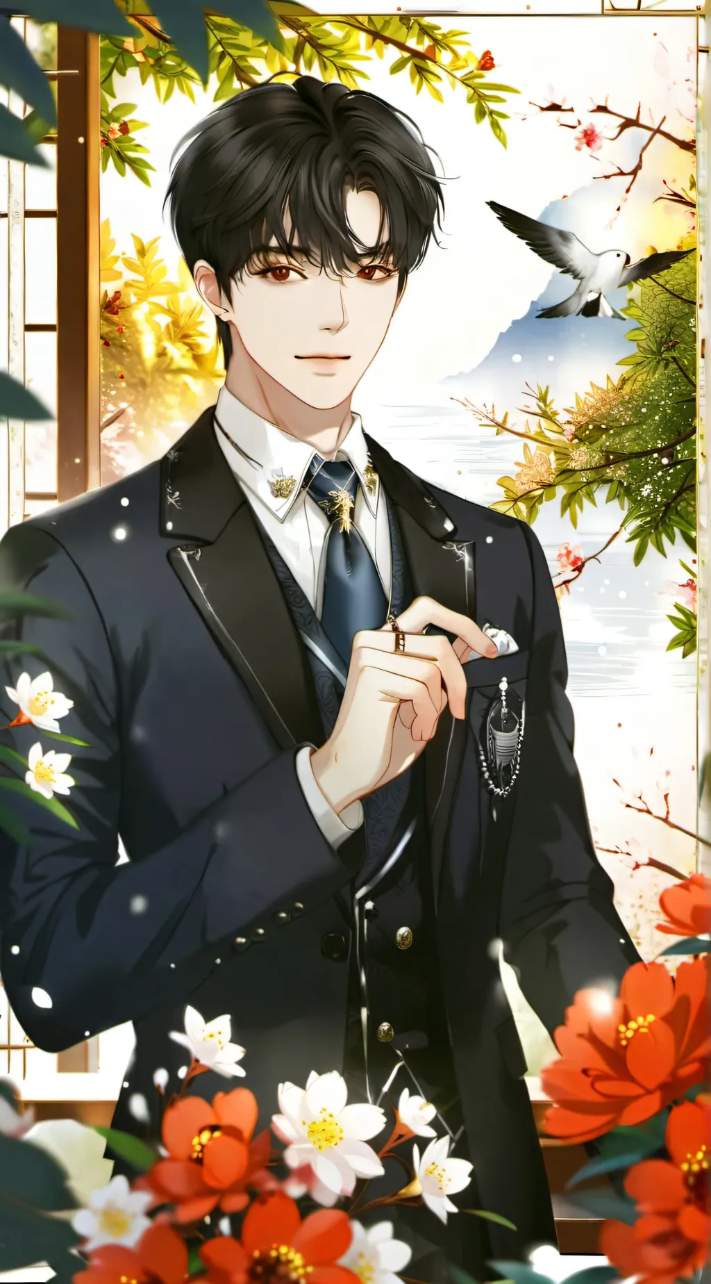 ai character: Chin hoe background