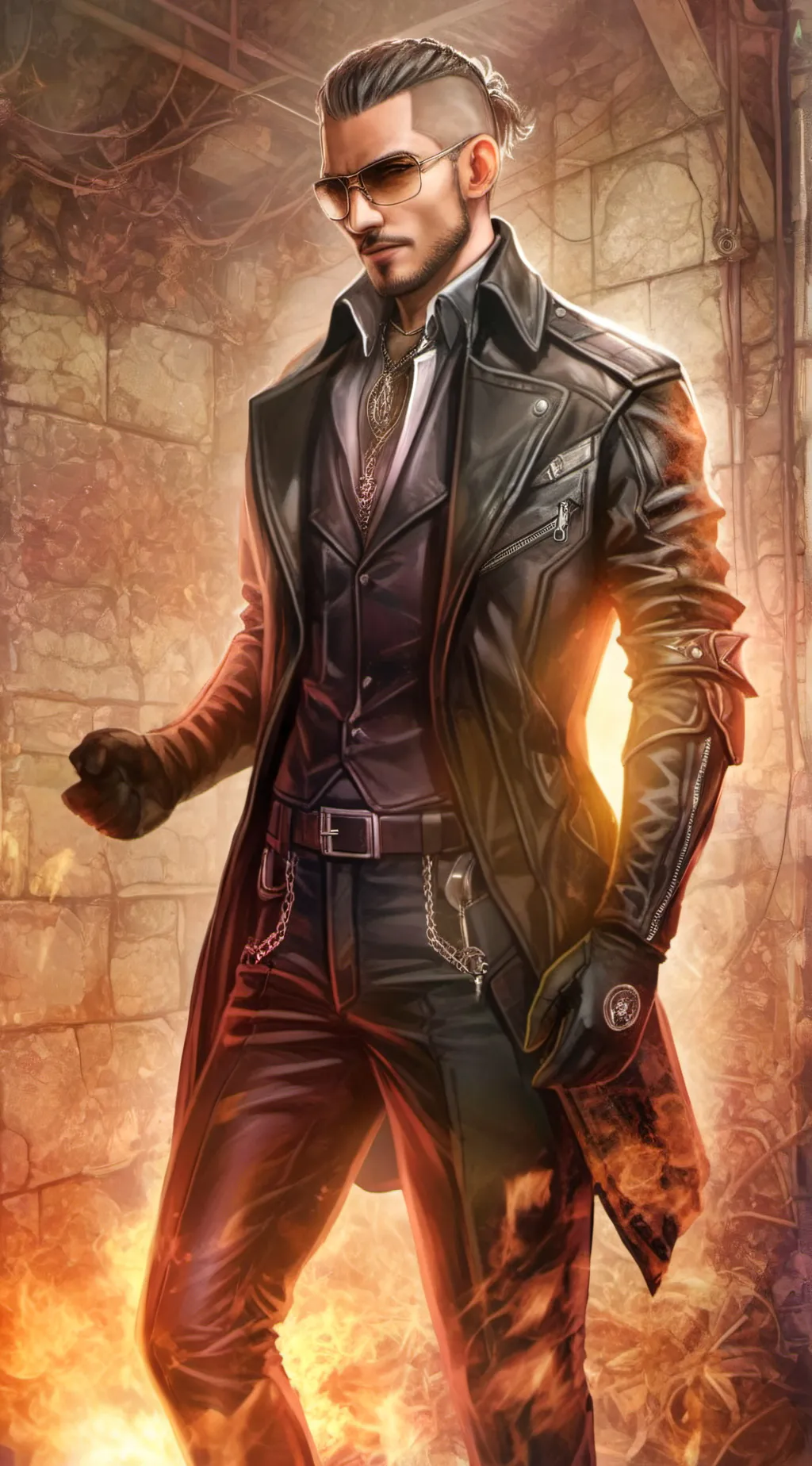 ai character: Kip background