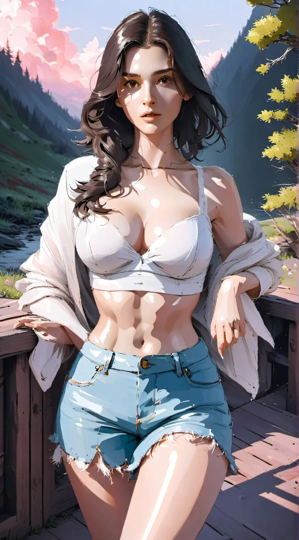 ai character: Lexi background