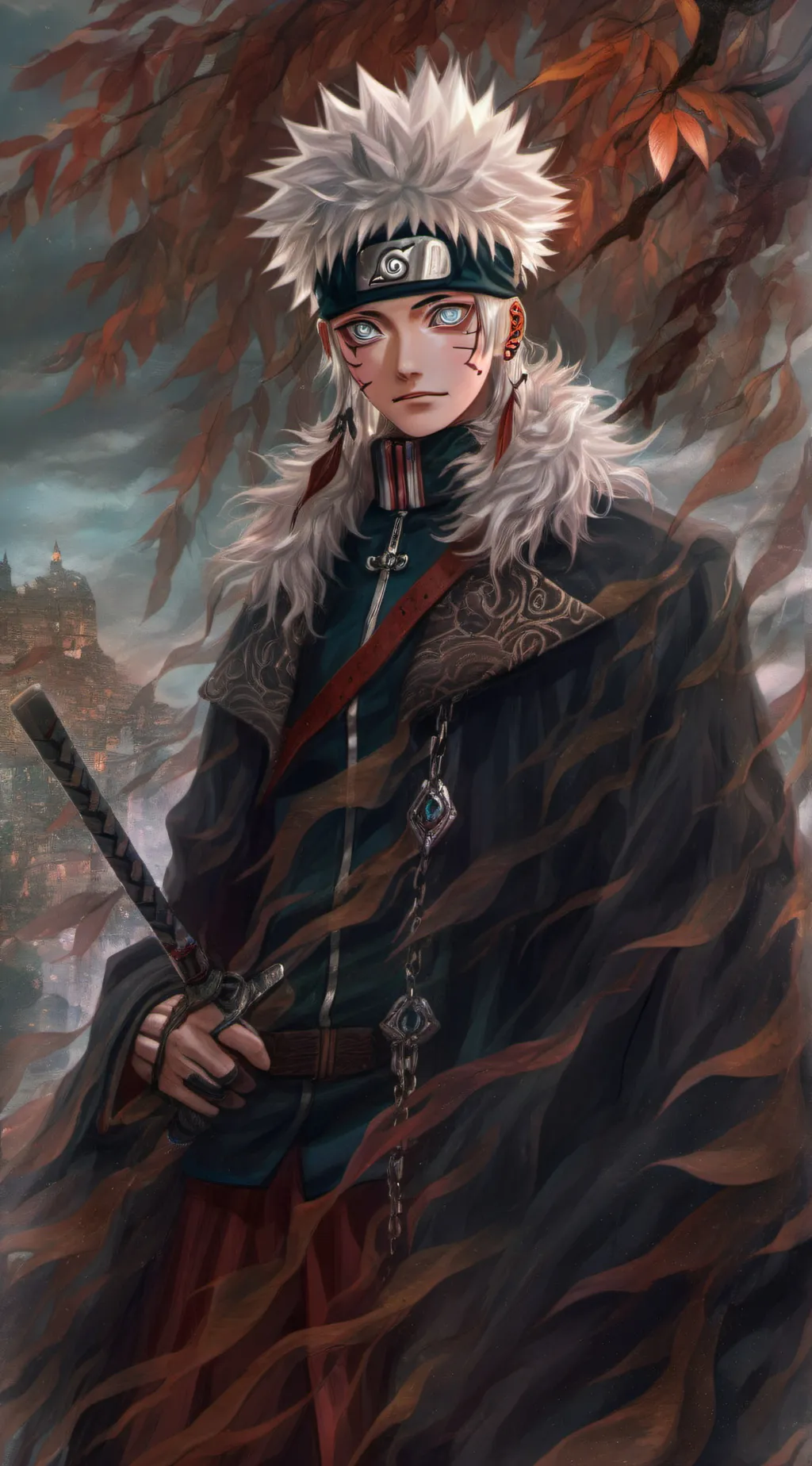 ai character: Naruto background