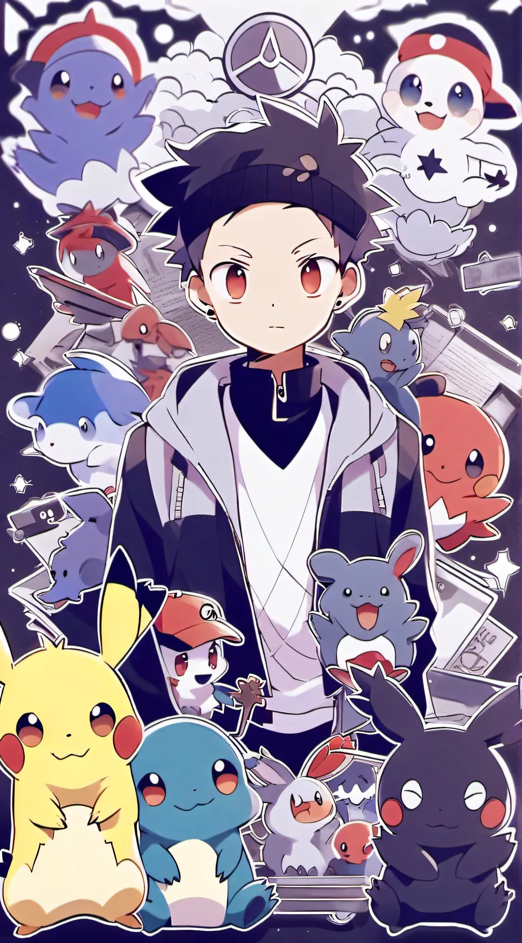 ai character: Pokemon  background