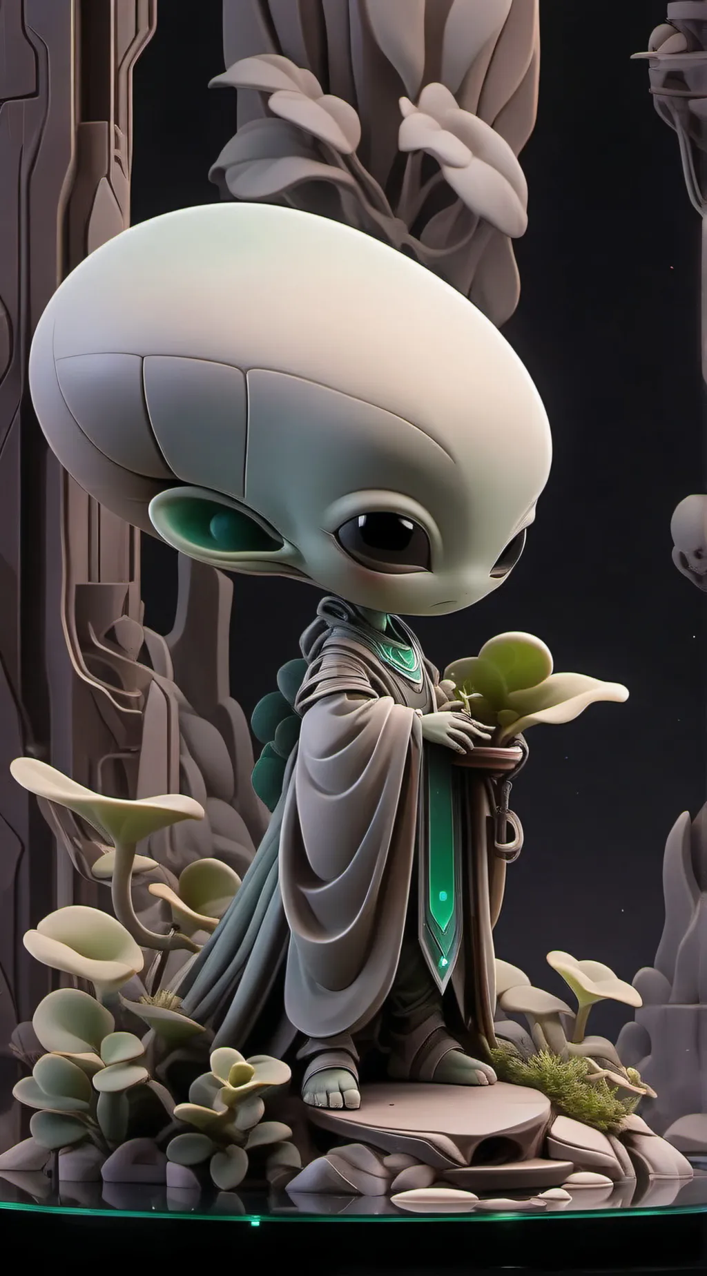 ai character: Riup  background