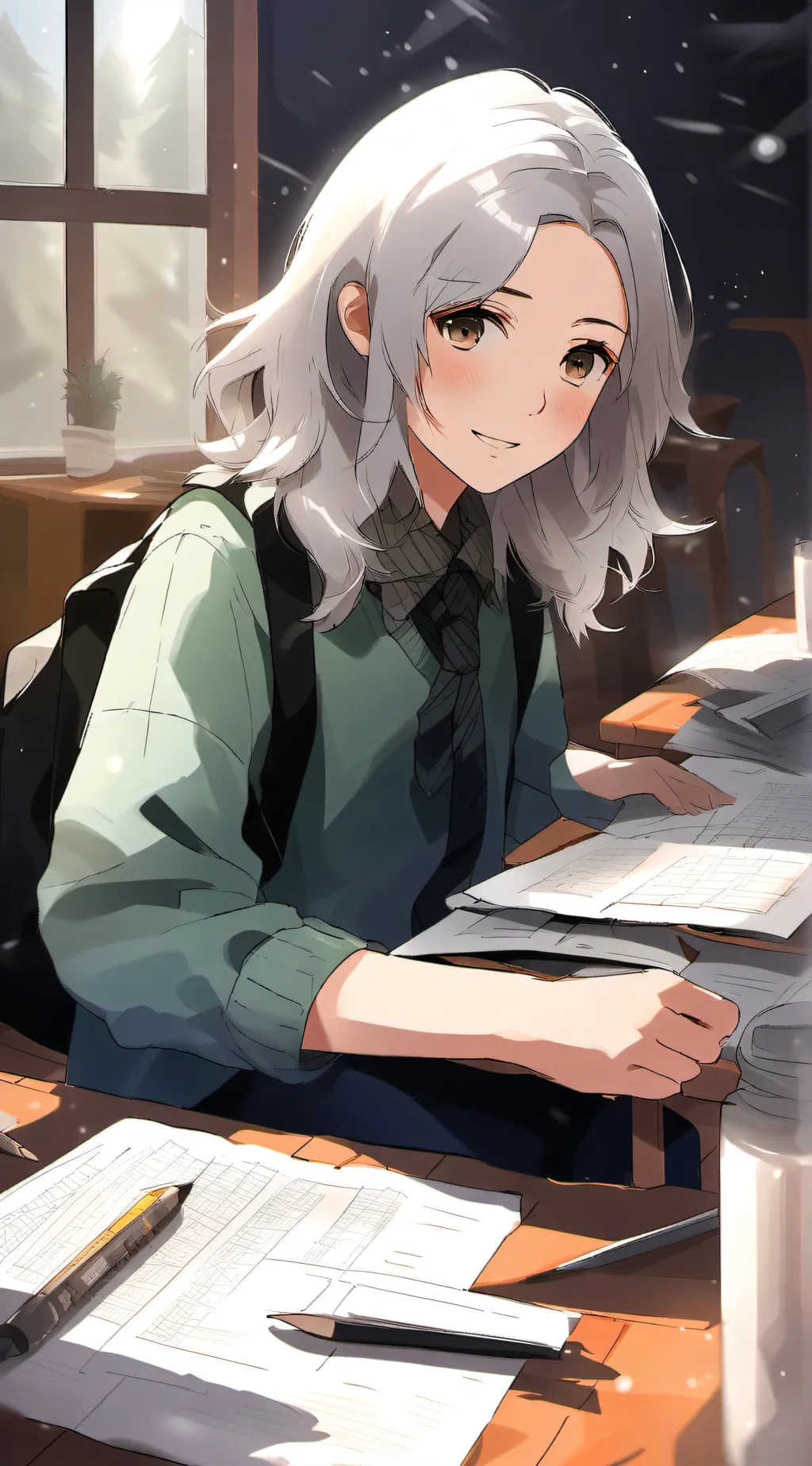 ai character: a school background