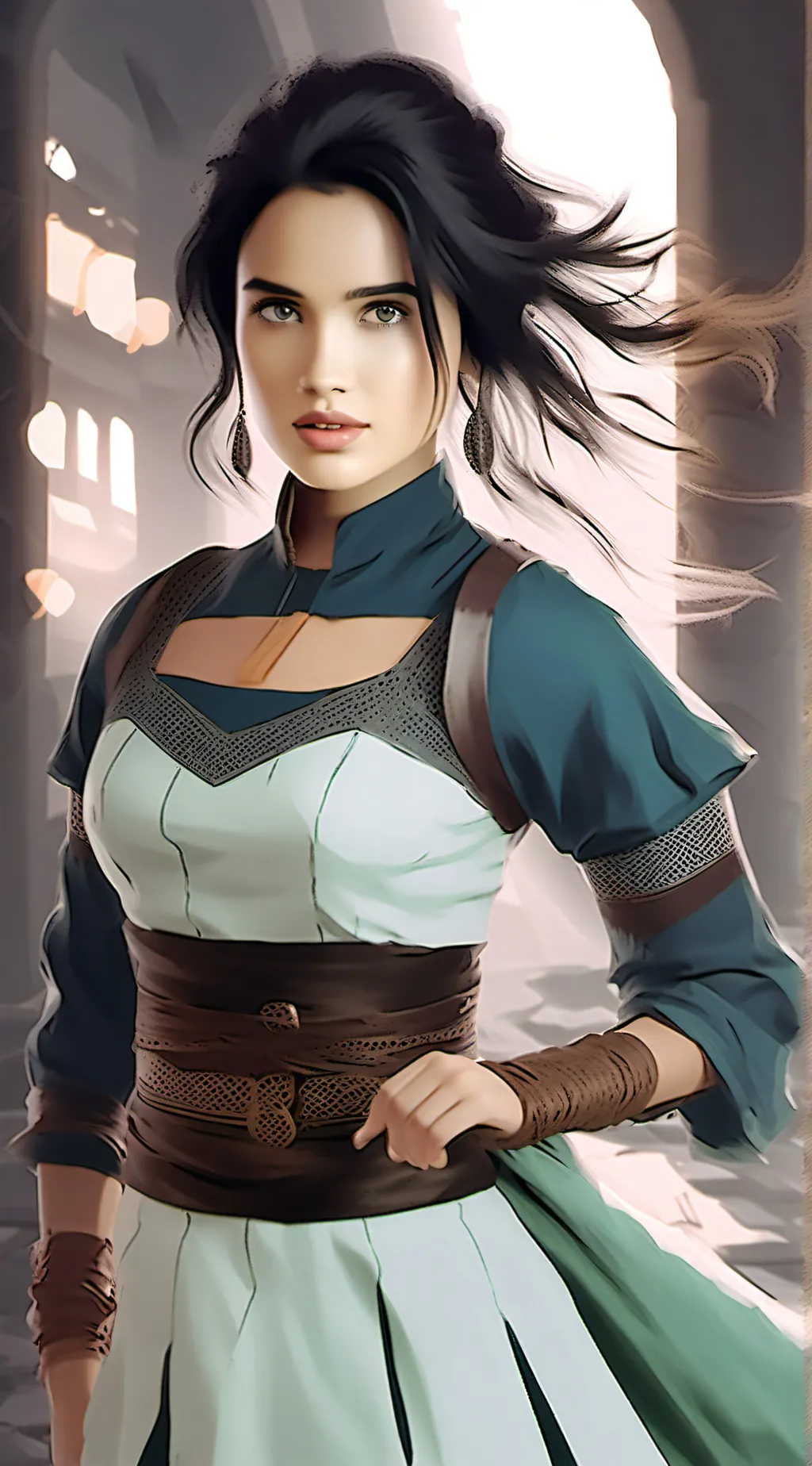 ai character: Alexandra background